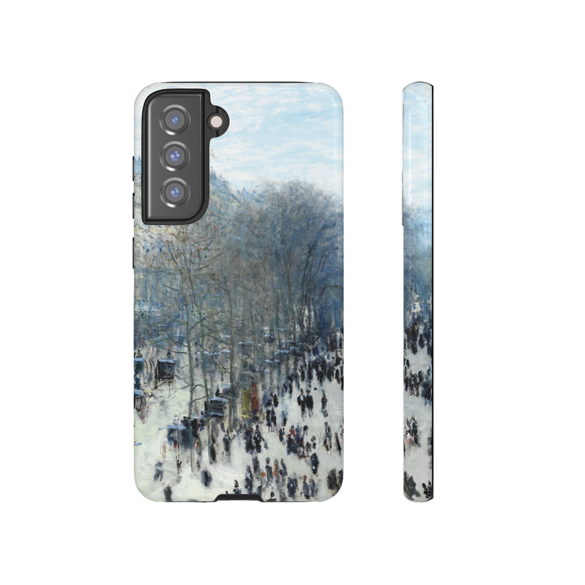 Boulevard des Capucines by Claude Monet - Samsung Tough Case