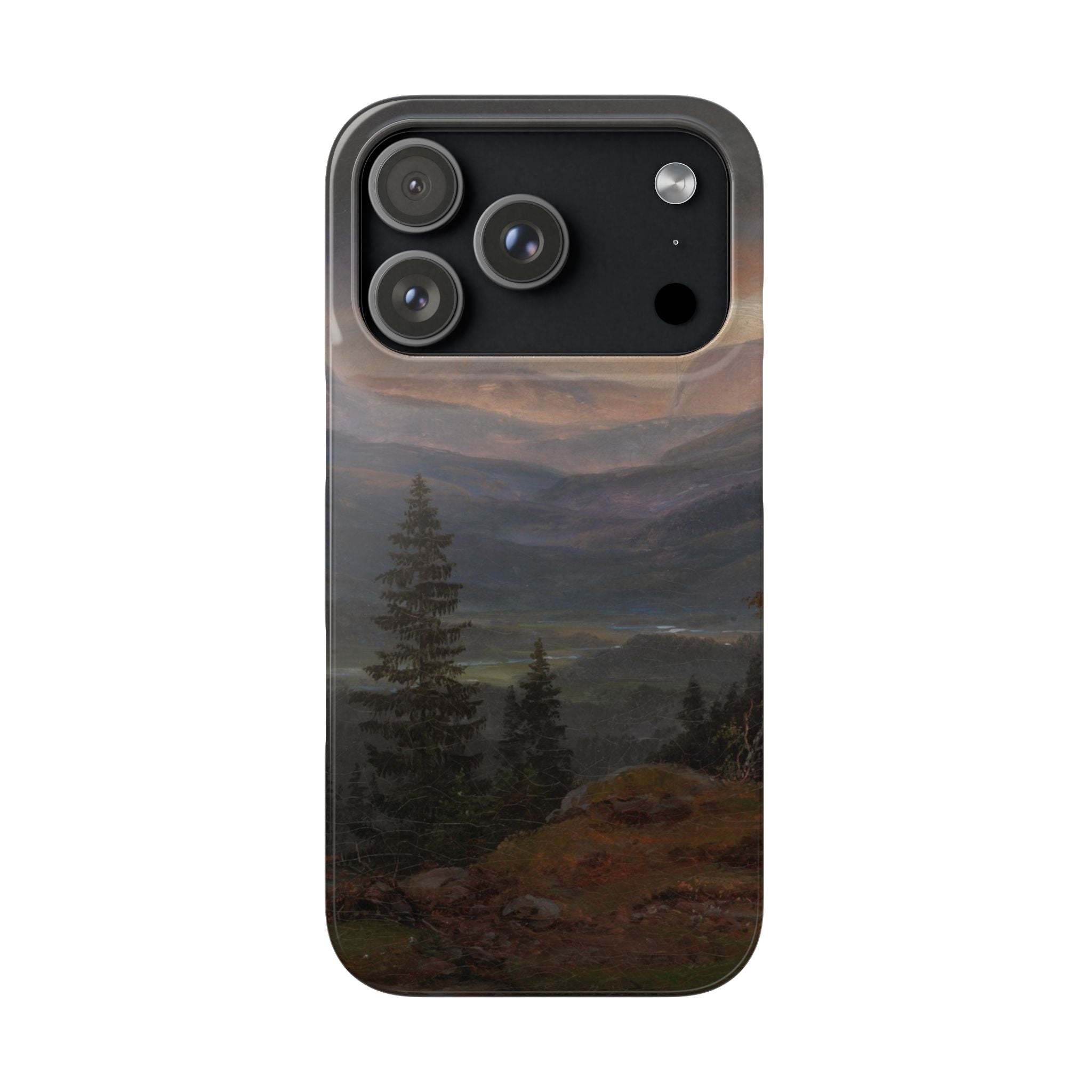 View over Hallingdal by Johan Dahl - iPhone Slim Case