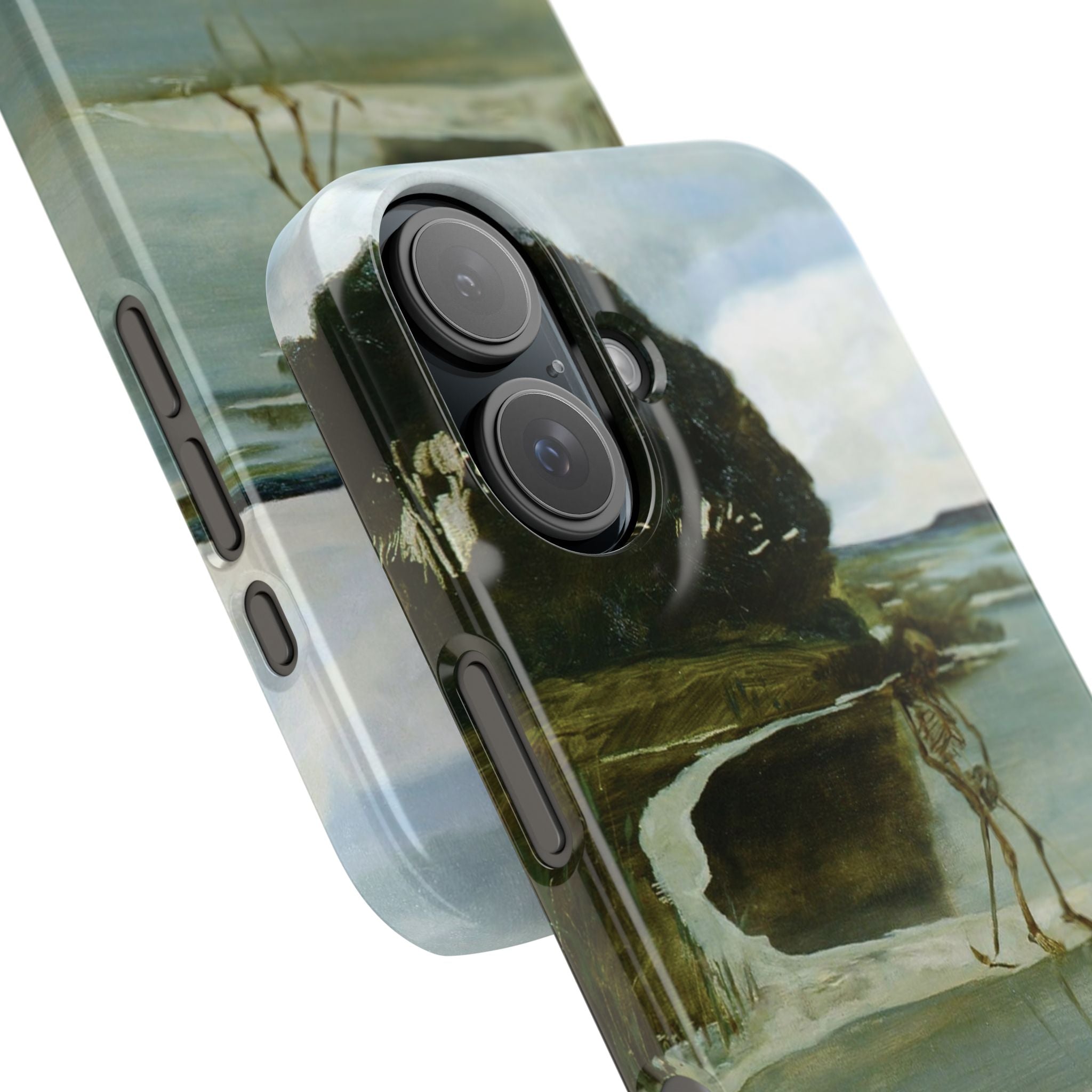 Death Peeing by Max Klinger - iPhone Slim Case