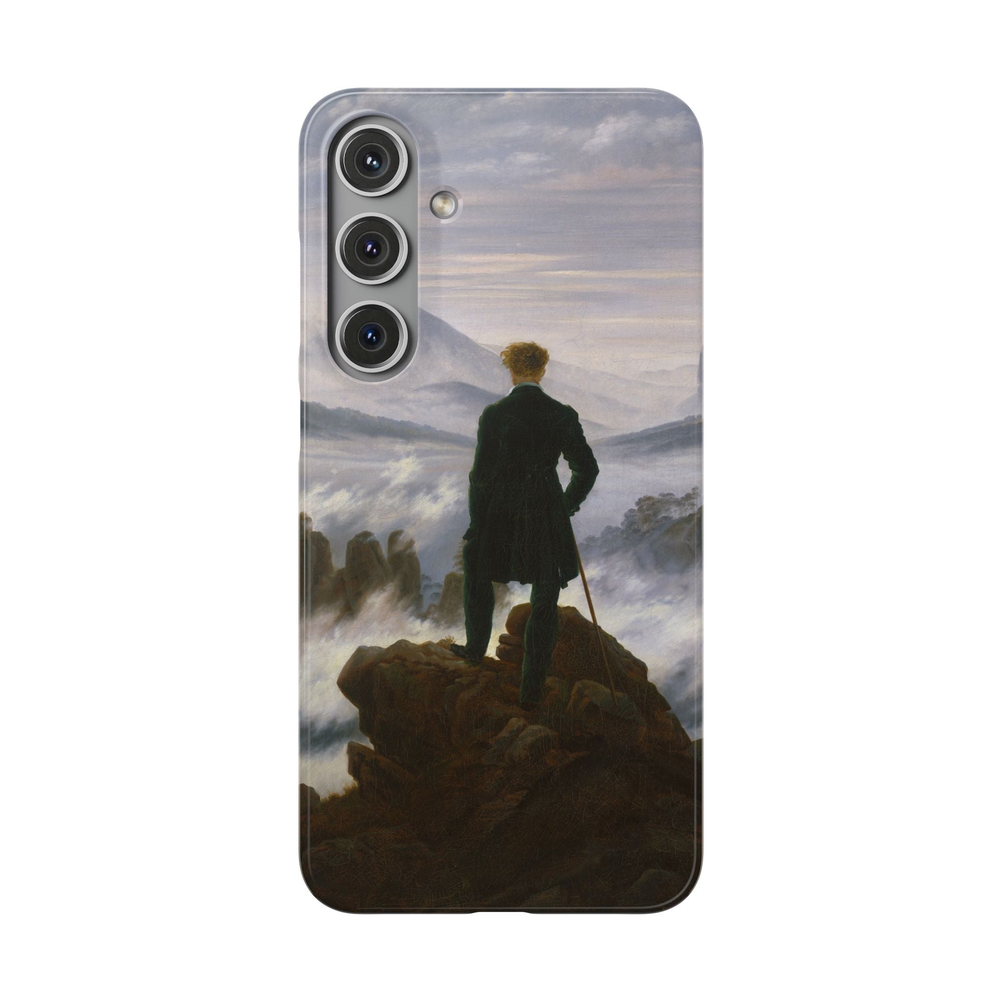 The Wanderer above the Sea of Fog by Caspar David Friedrich - Samsung Slim Case