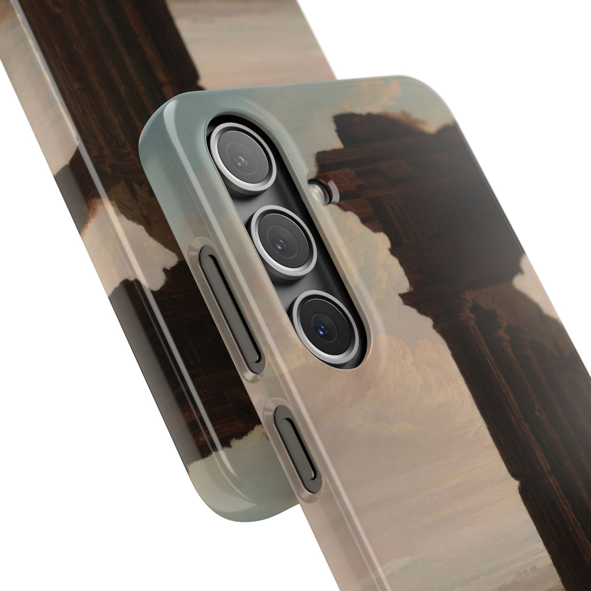 Ruins of an Ancient City von John Martin - Samsung Slim Case
