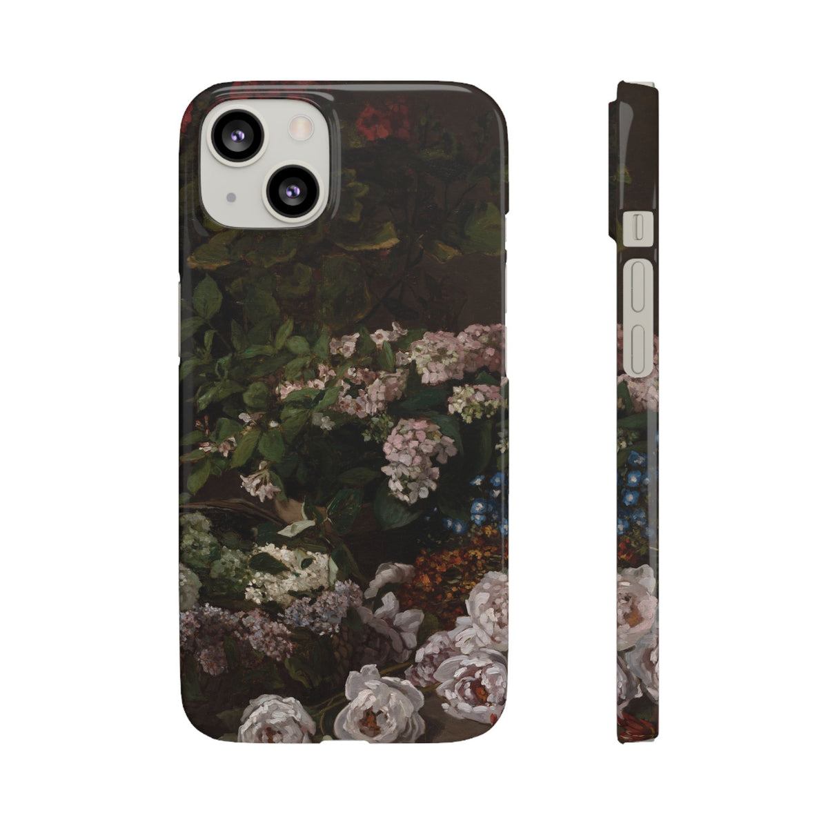 Spring Flowers by Claude Monet - iPhone Slim Case