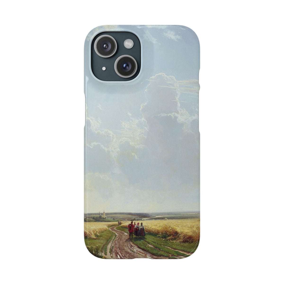 Midday in the Neighbourhood of Moscow by Ivan Ivanovich Shishkin - iPhone Slim Case