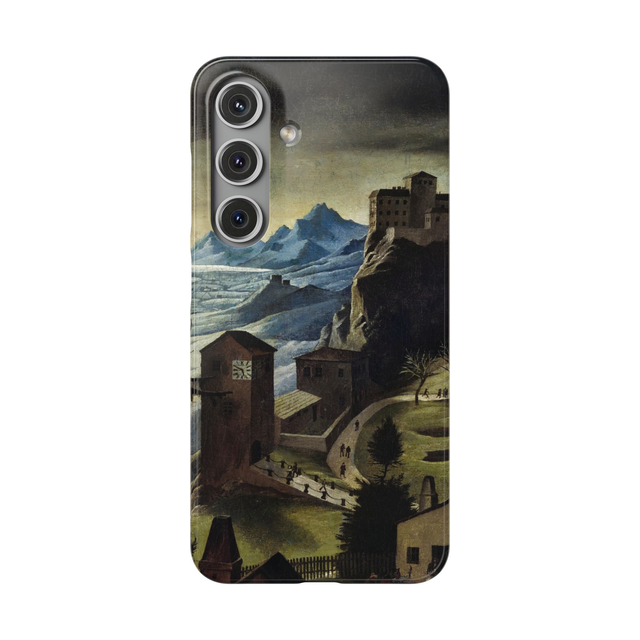 Landschaft mit Burg by Franz Sedlacek - Samsung Slim Case