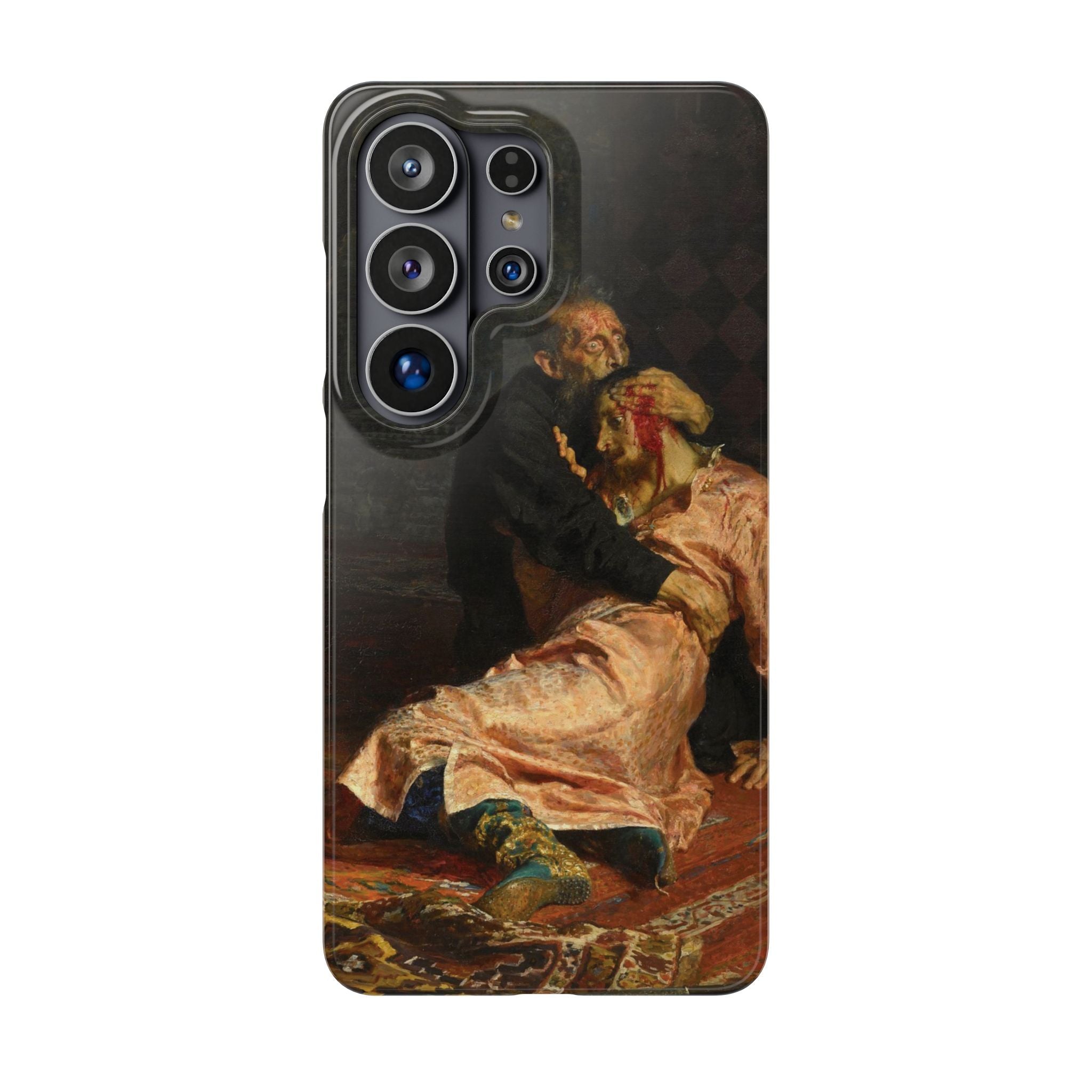 Ivan the Terrible and His Son by Ilya Repin - Samsung Slim Case