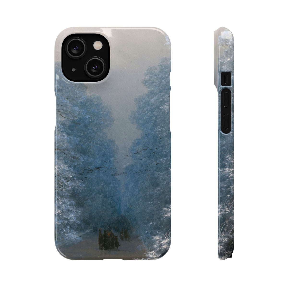 Winter Landscape by Ivan Aivazovsky - iPhone Slim Case