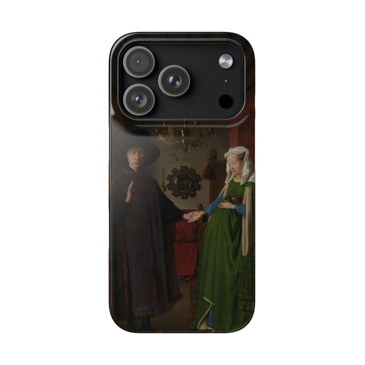 The Arnolfini Portrait by Jan van Eyck - iPhone Slim Case