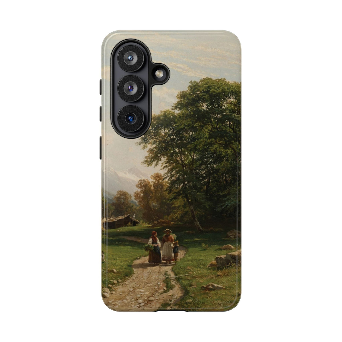 Swiss Landscape by Ivan Ivanovich Shishkin - Samsung Tough Case
