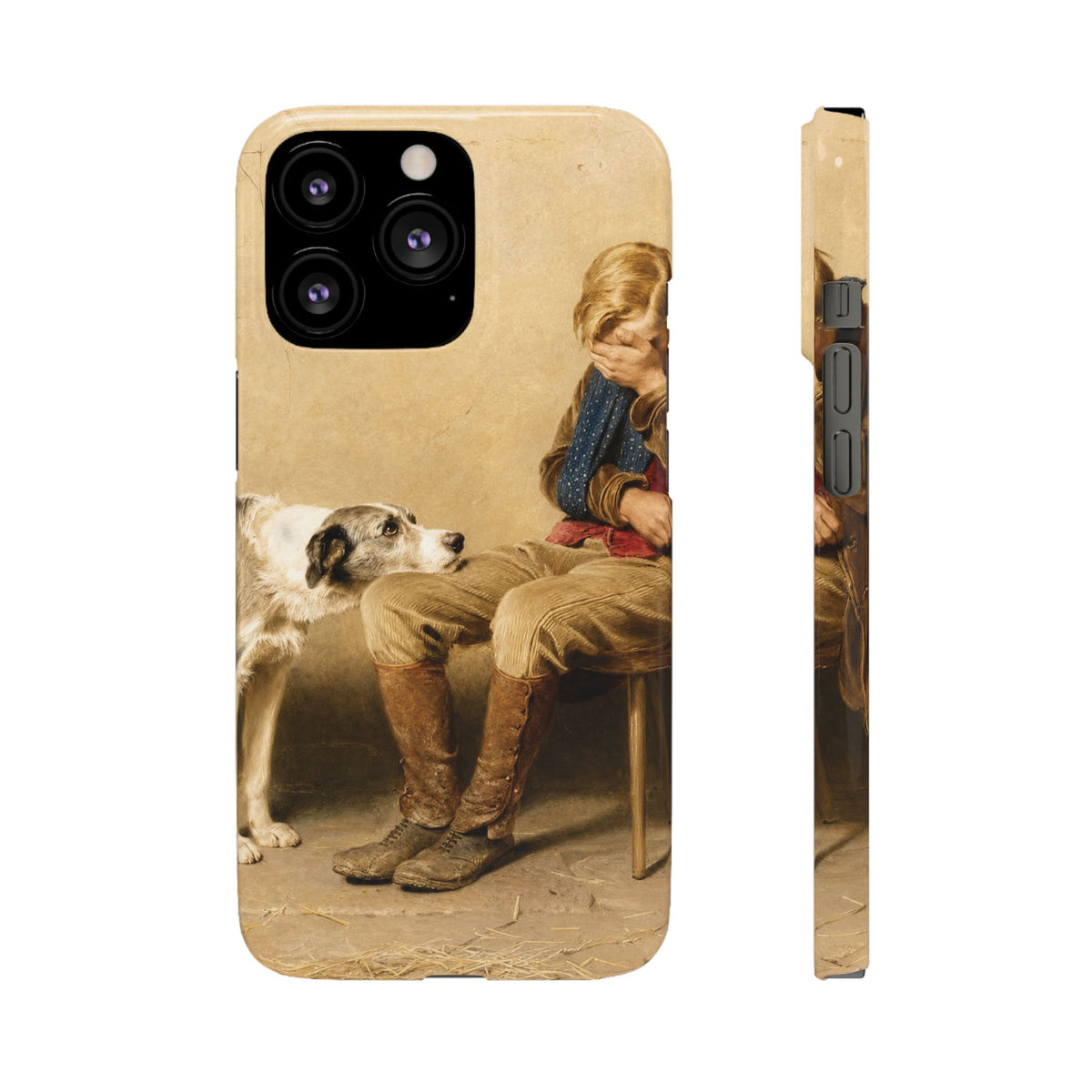 Fidelity by Briton Riviere - iPhone Slim Case