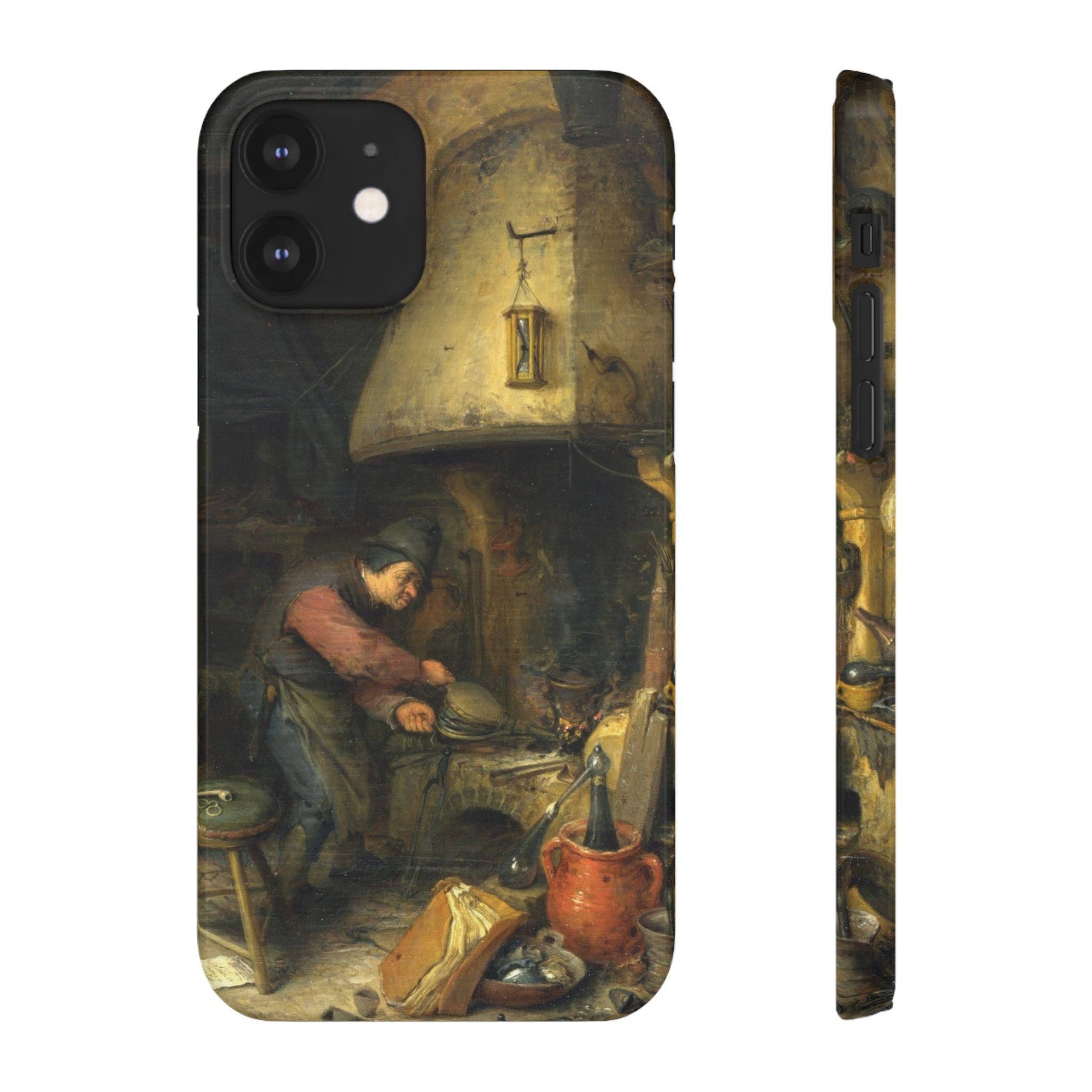 The Alchemist by Adriaen van Ostade - iPhone Slim Case