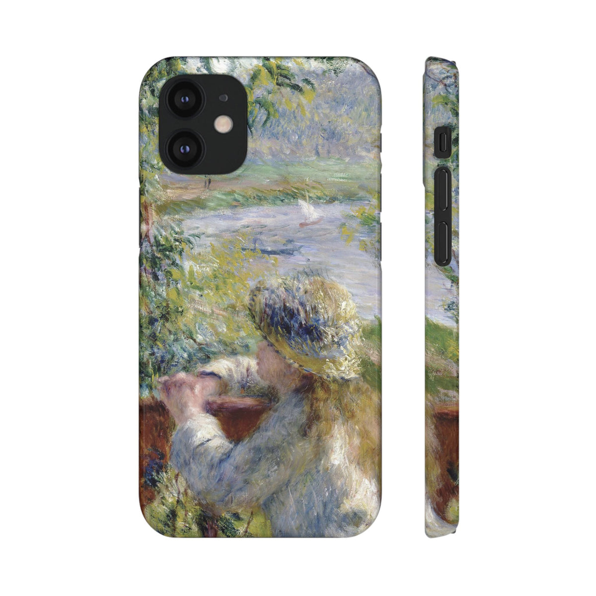 By the Water by Pierre Auguste Renoir - iPhone Slim Case