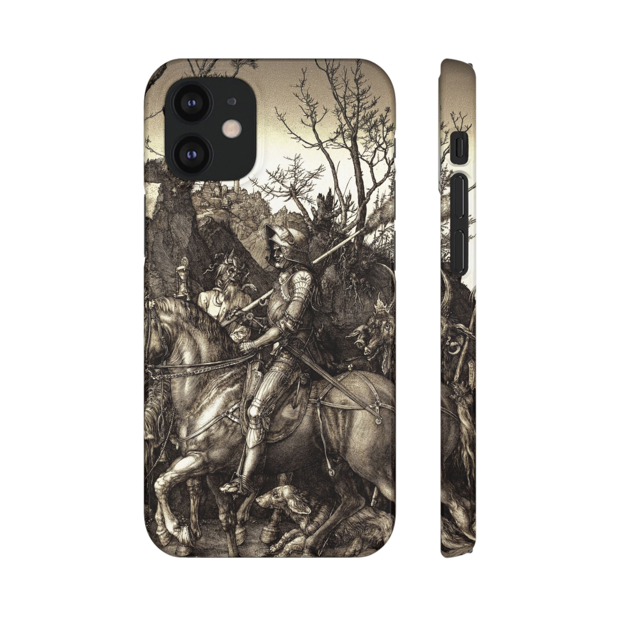 Knight, Death and the Devil by Albrecht Dürer - iPhone Slim Case