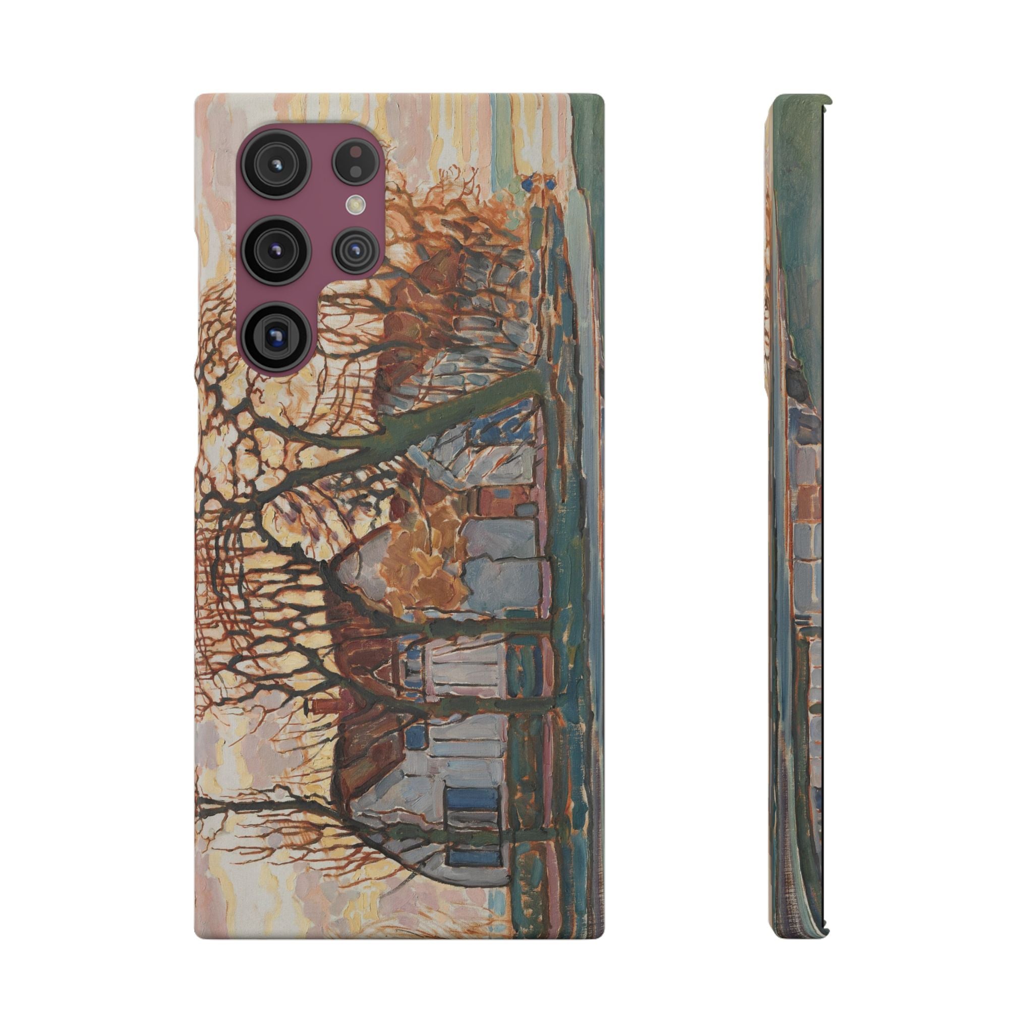Farm near Duivendrecht by Piet Mondrian - Samsung Slim Case