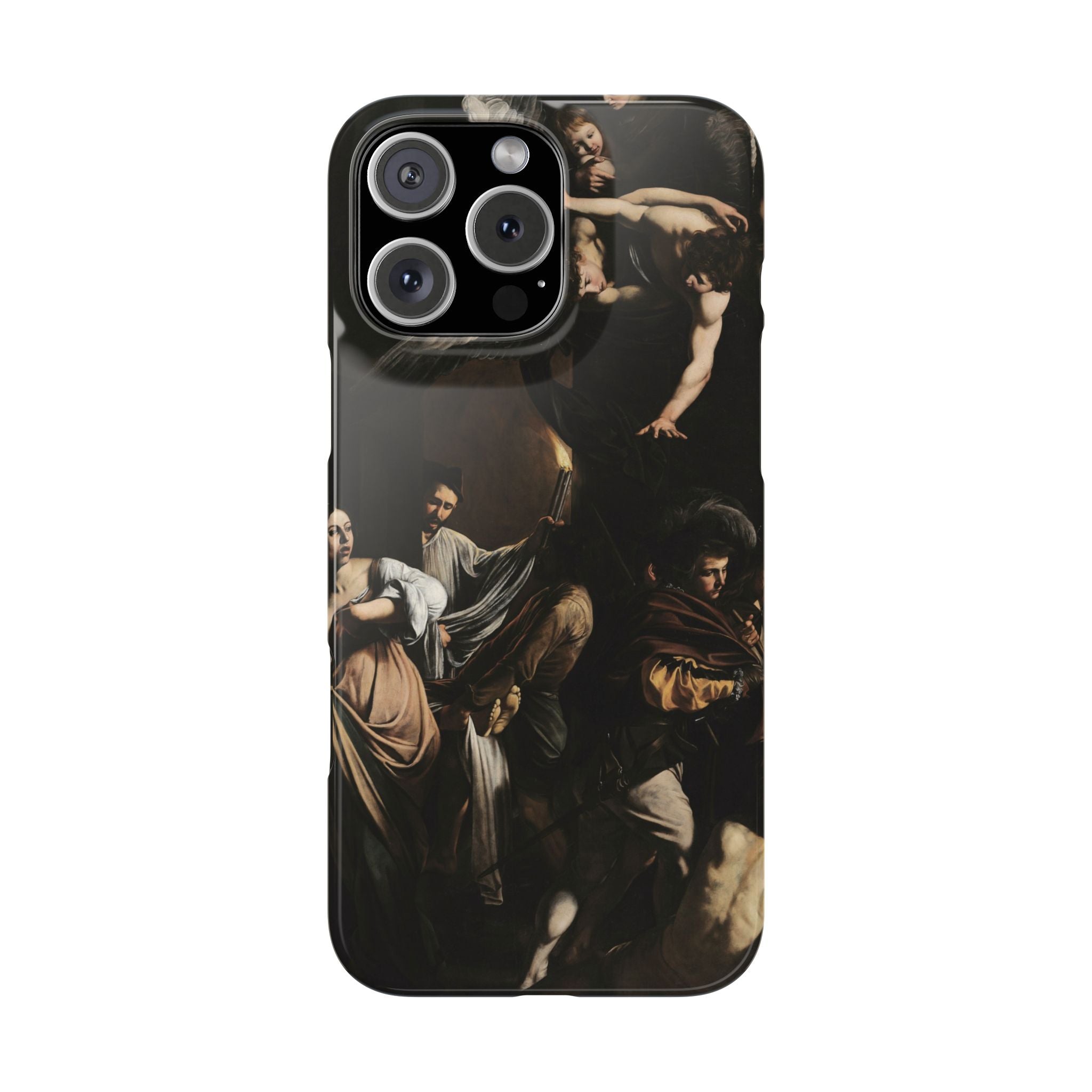 The Seven Works of Mercy by Caravaggio - iPhone Slim Case