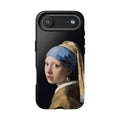 Mädchen mit dem Perlenohrring von Johannes Vermeer – Robuste iPhone-Hülle