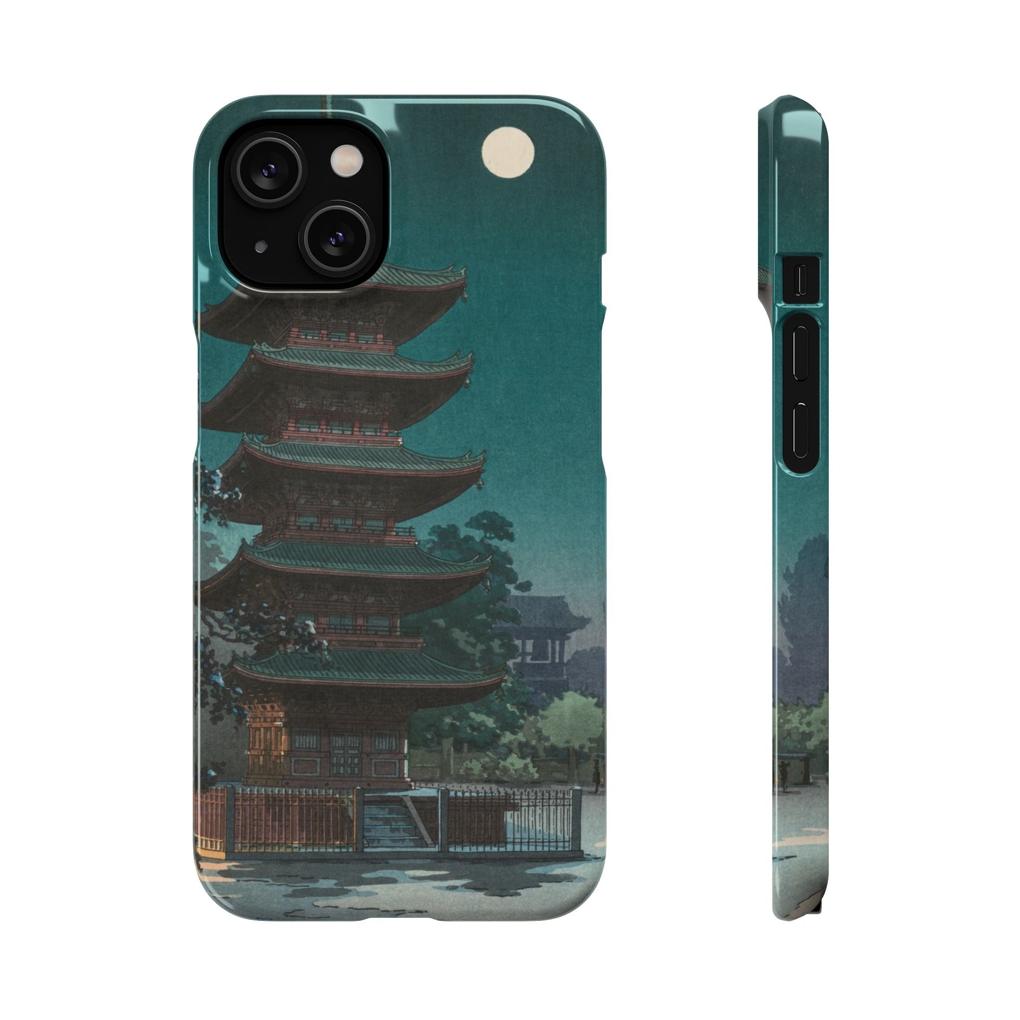 Asakusa Kinryuzan Temple by Tsuchiya Koitsu - iPhone Slim Case