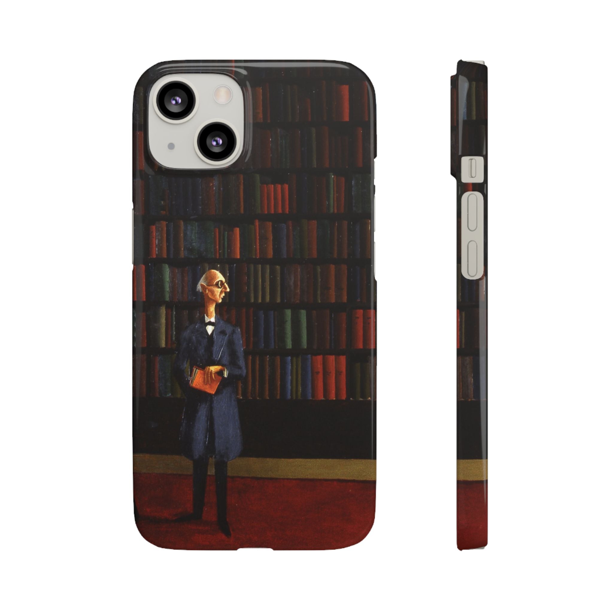 The Library by Franz Sedlacek - iPhone Slim Case