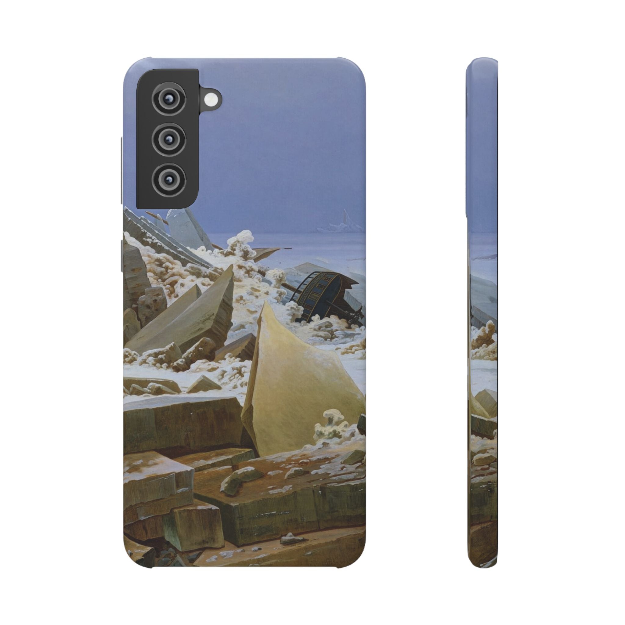 The Sea of Ice by Caspar David Friedrich - Samsung Slim Case