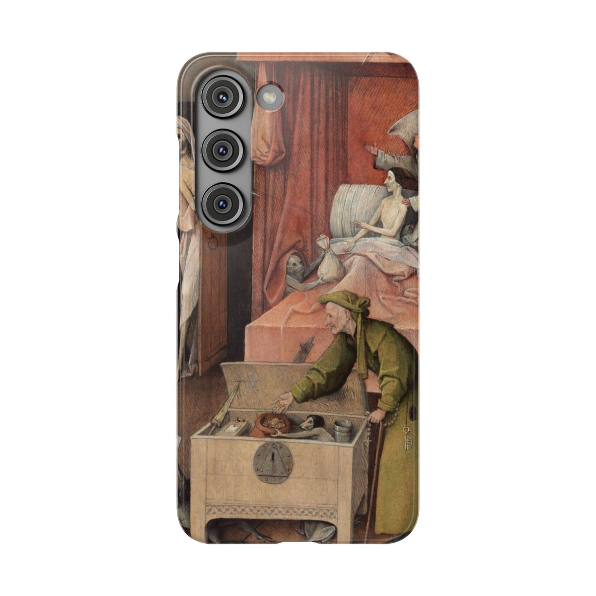 Der Tod des Geizhalses von Hieronymus Bosch – Samsung Slim Case