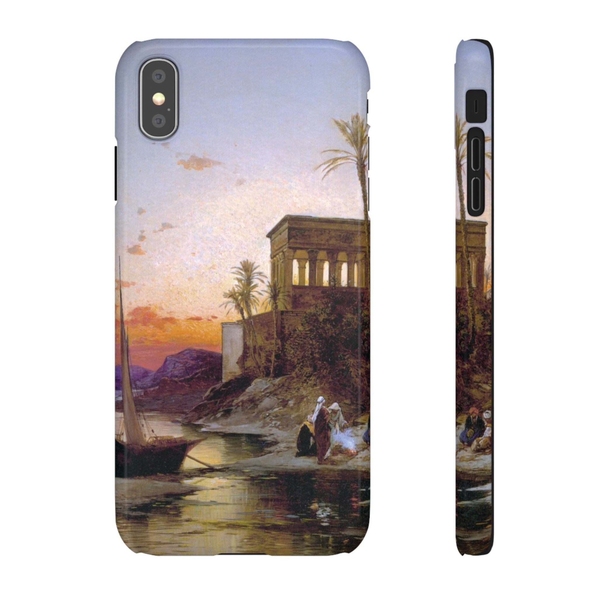 The Kiosk of Trajan by Hermann Corrodi - iPhone Slim Case