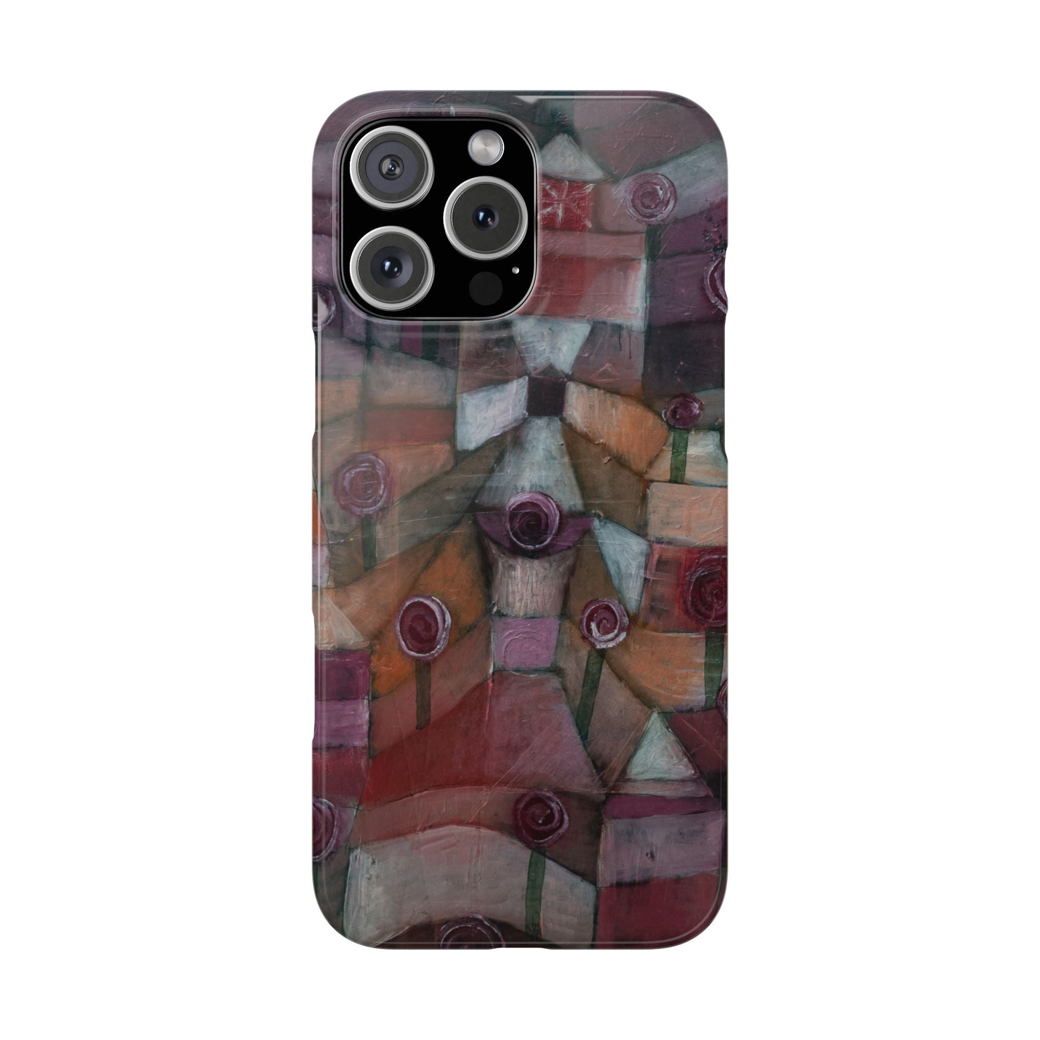 Rose Garden by Paul Klee - iPhone Slim Case
