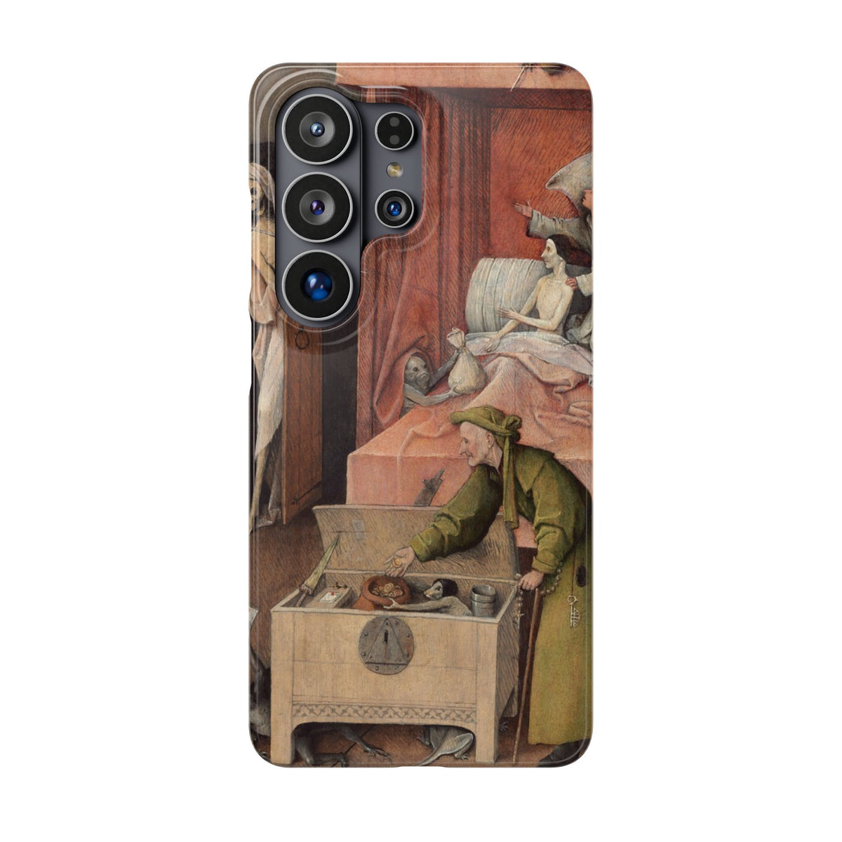 Der Tod des Geizhalses von Hieronymus Bosch – Samsung Slim Case