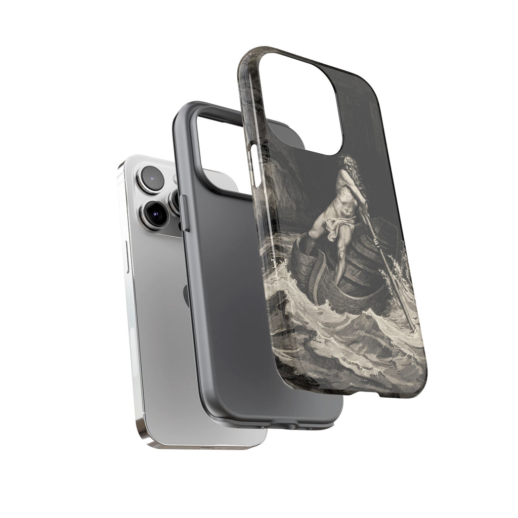 Canto III - Charon by Gustave Doré - iPhone Tough Case