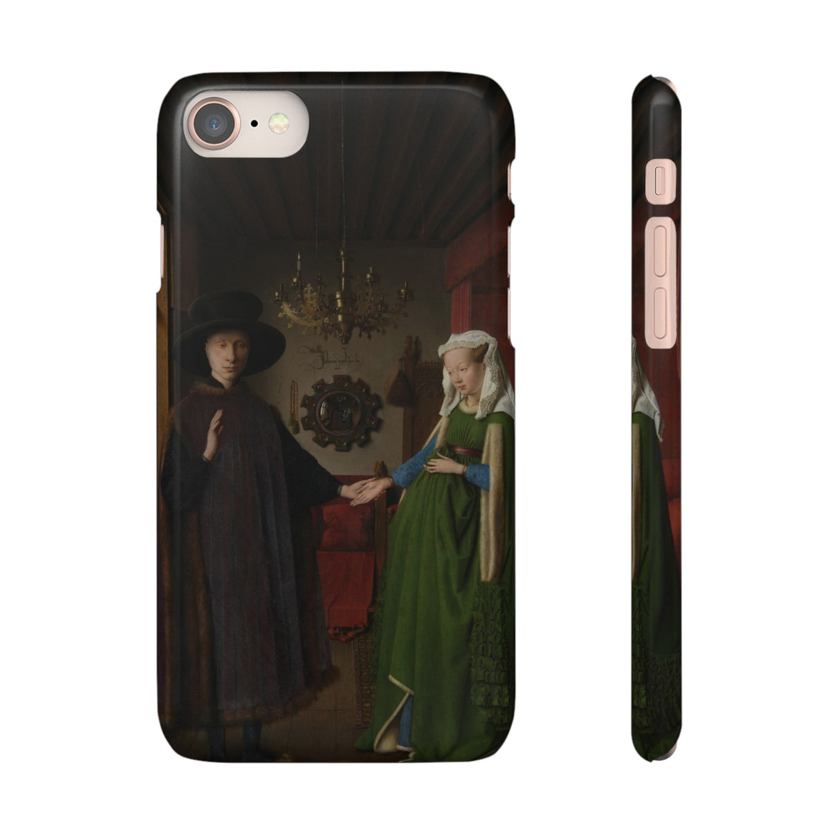 The Arnolfini Portrait by Jan van Eyck - iPhone Slim Case