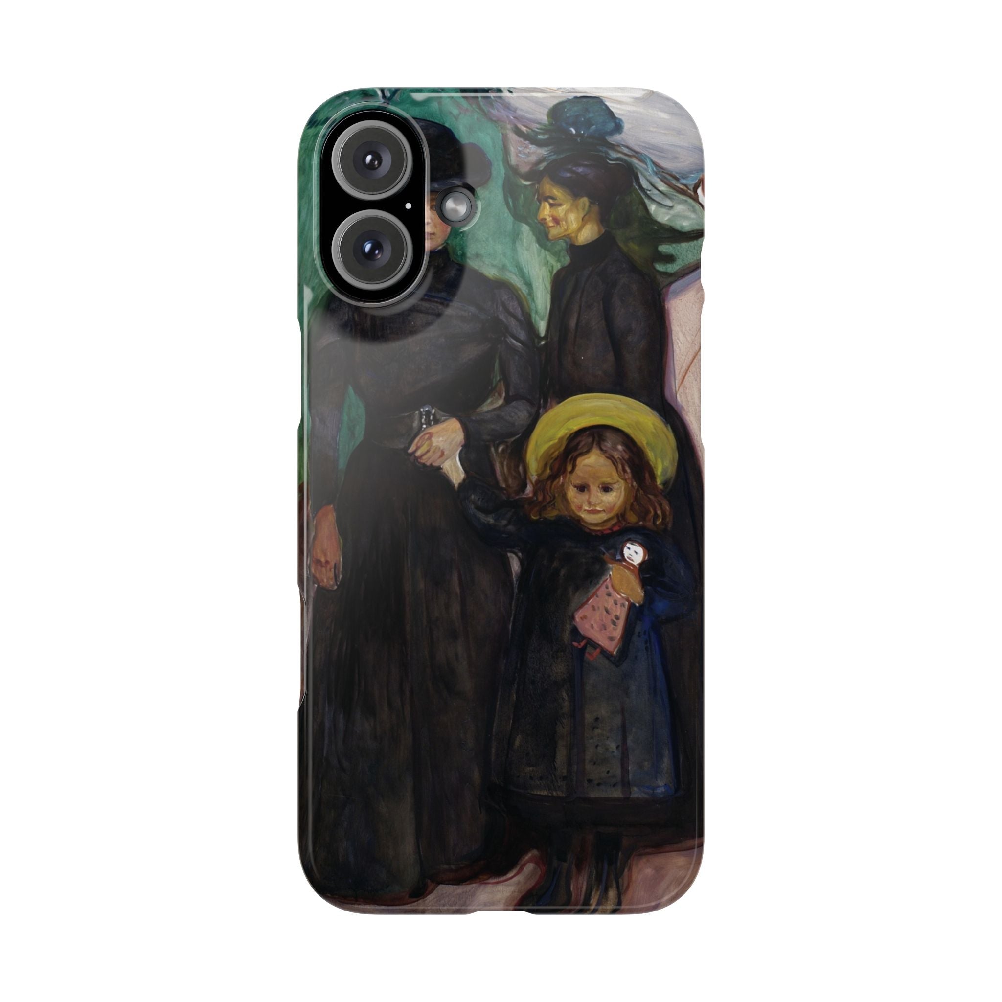 The Family by Edvard Munch - iPhone Slim Case