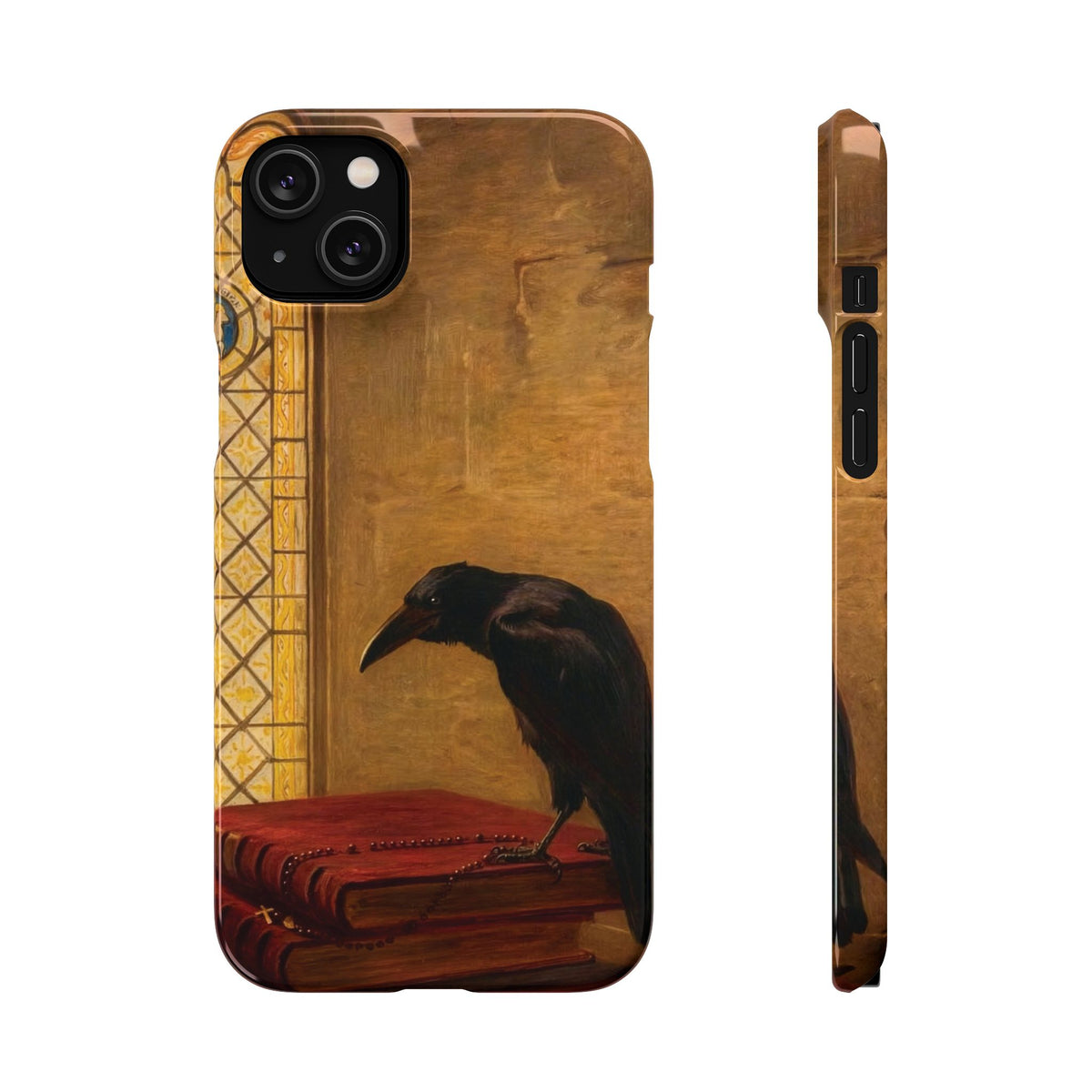 A Saint, from Jackdaw of Rheims by Briton Riviere - iPhone Slim Case