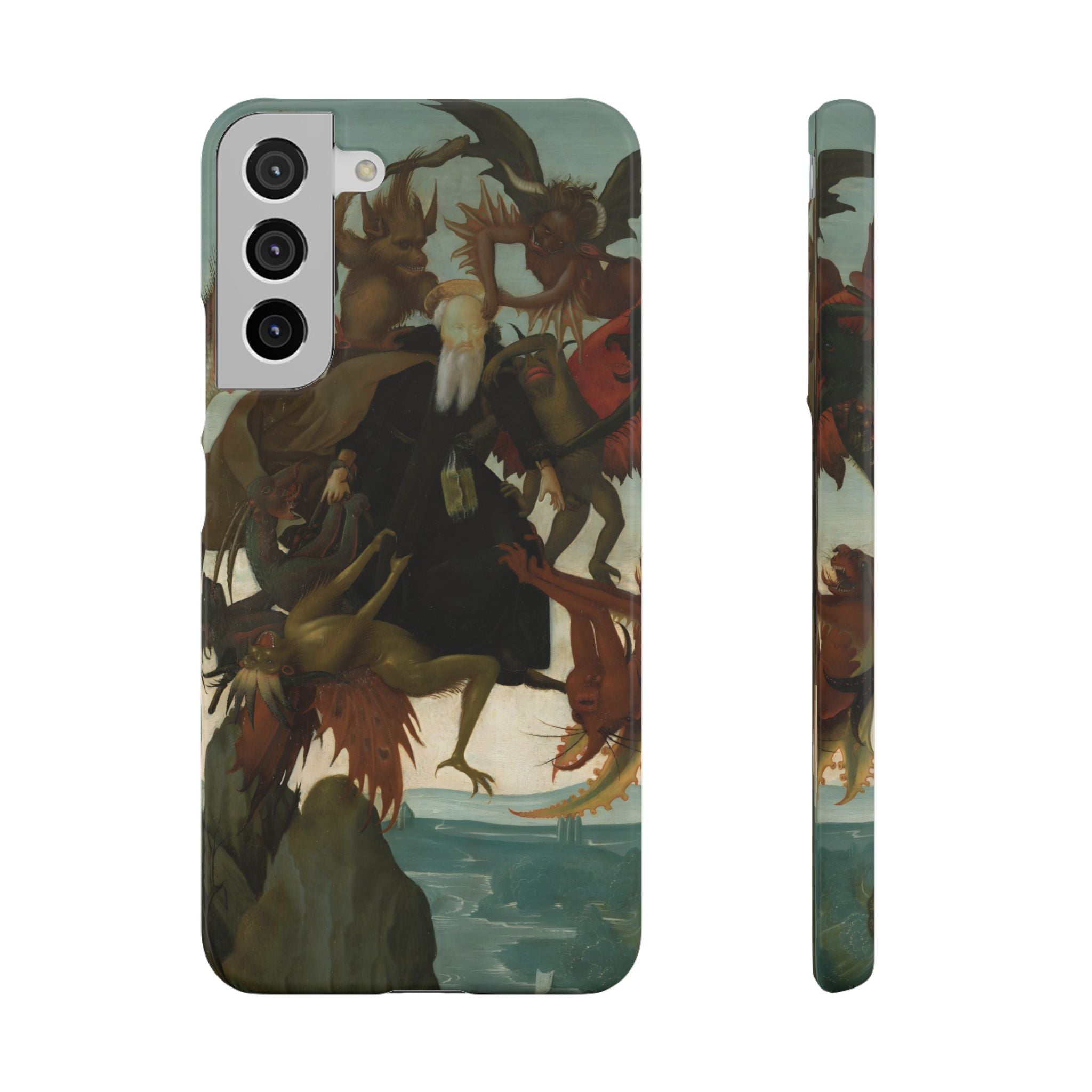 The Torment of Saint Anthony by Michelangelo - Samsung Slim Case