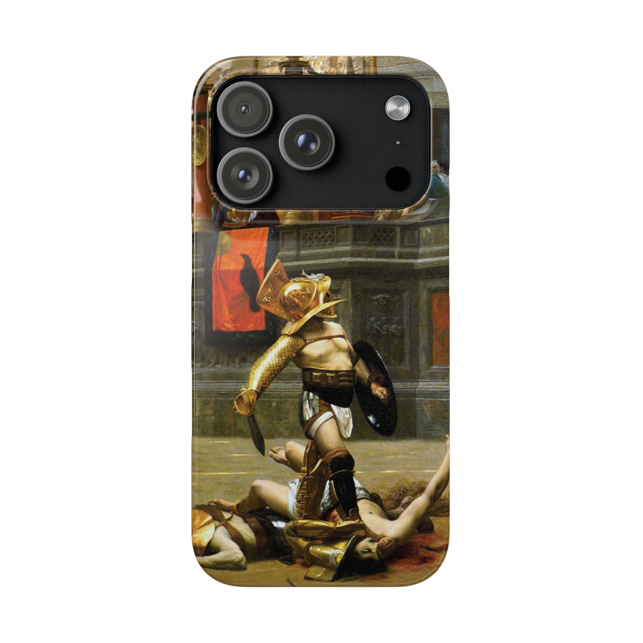 Pollice Verso by Jean Leon Gerome - iPhone Slim Case