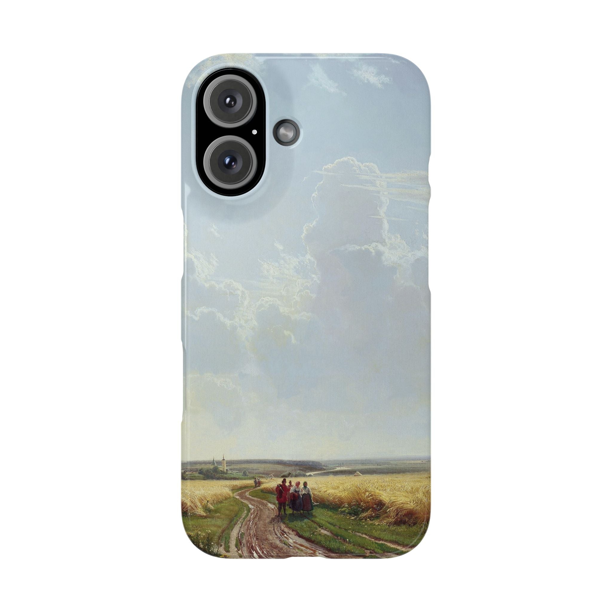 Midday in the Neighbourhood of Moscow by Ivan Ivanovich Shishkin - iPhone Slim Case