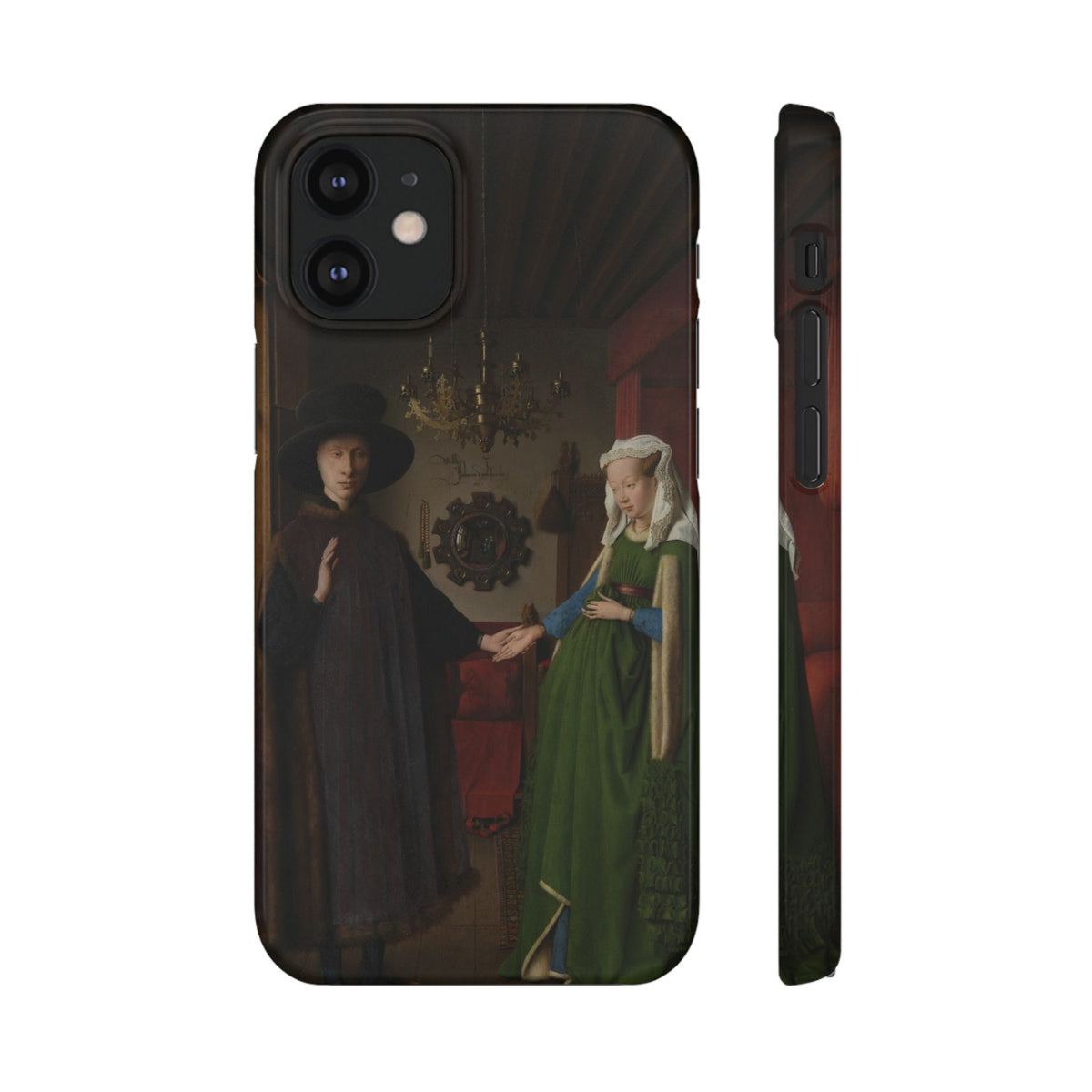 The Arnolfini Portrait by Jan van Eyck - iPhone Slim Case