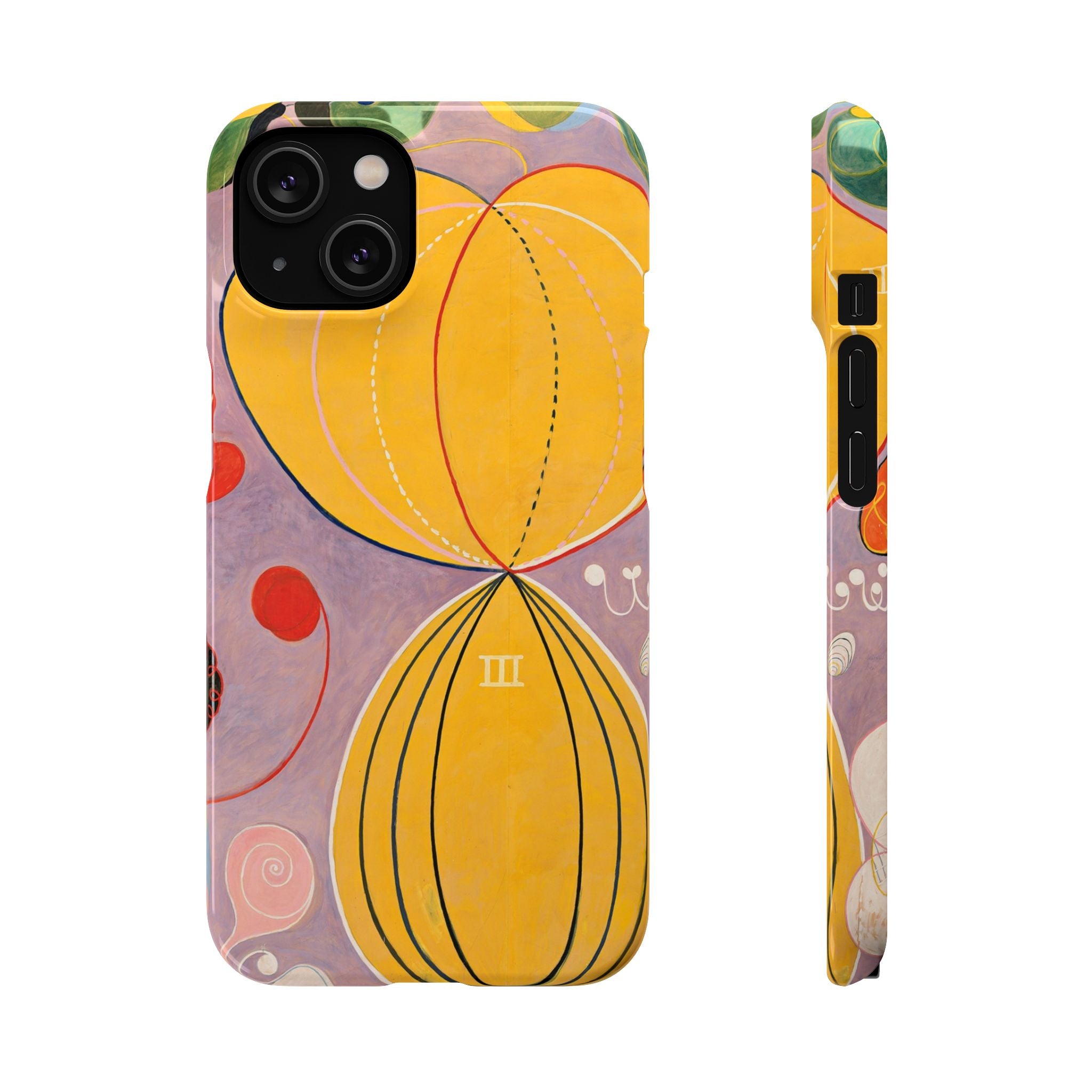 The Ten Largest No. 7, Adulthood by Hilma af Klint - iPhone Slim Case
