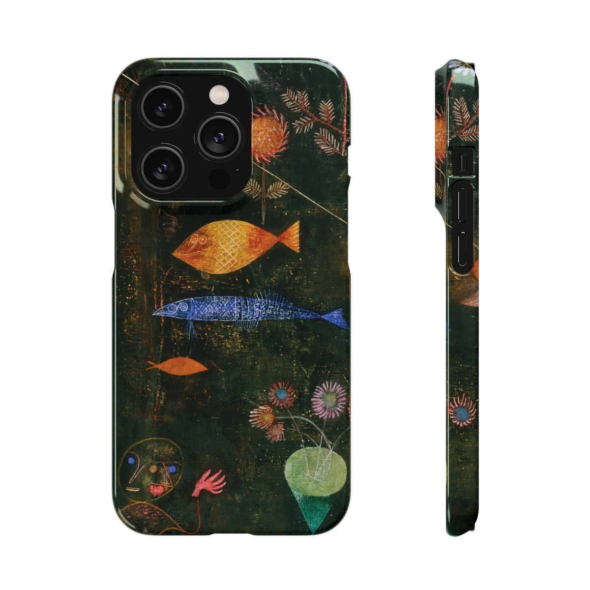 Fish Magic by Paul Klee - iPhone Slim Case