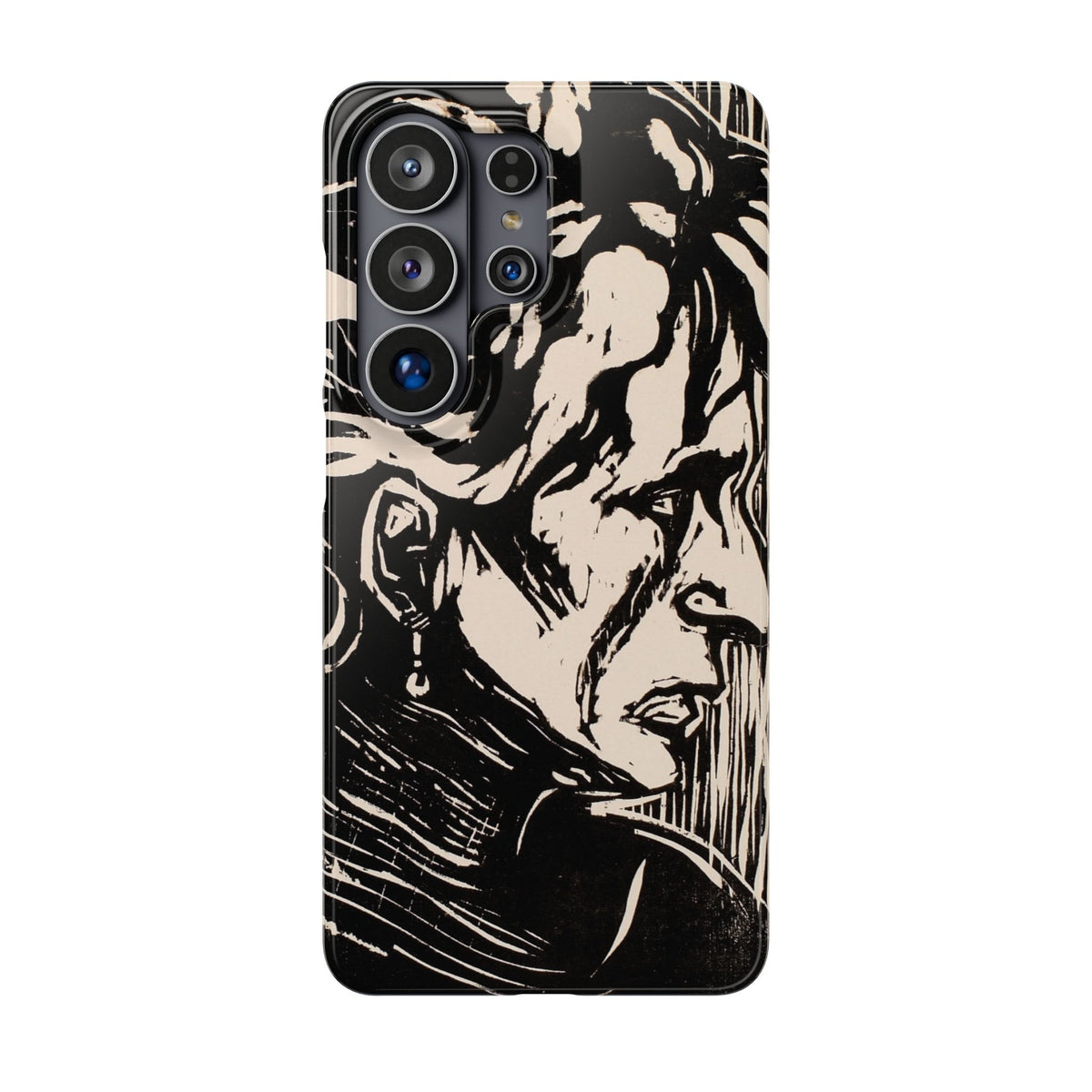 Portrait of an Elderly Lady by Edvard Munch - Samsung Slim Case