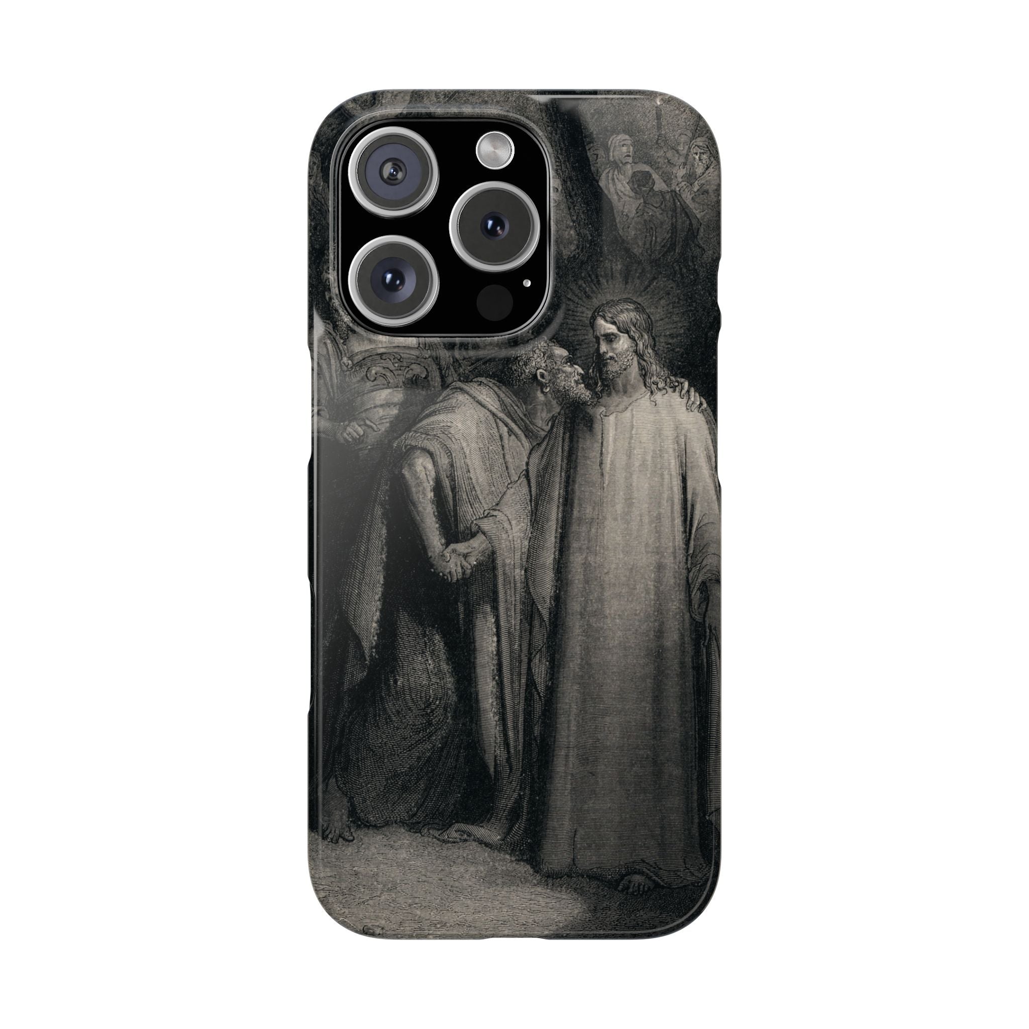 Plate CXLI “The Judas Kiss” by Gustave Doré - iPhone Slim Case