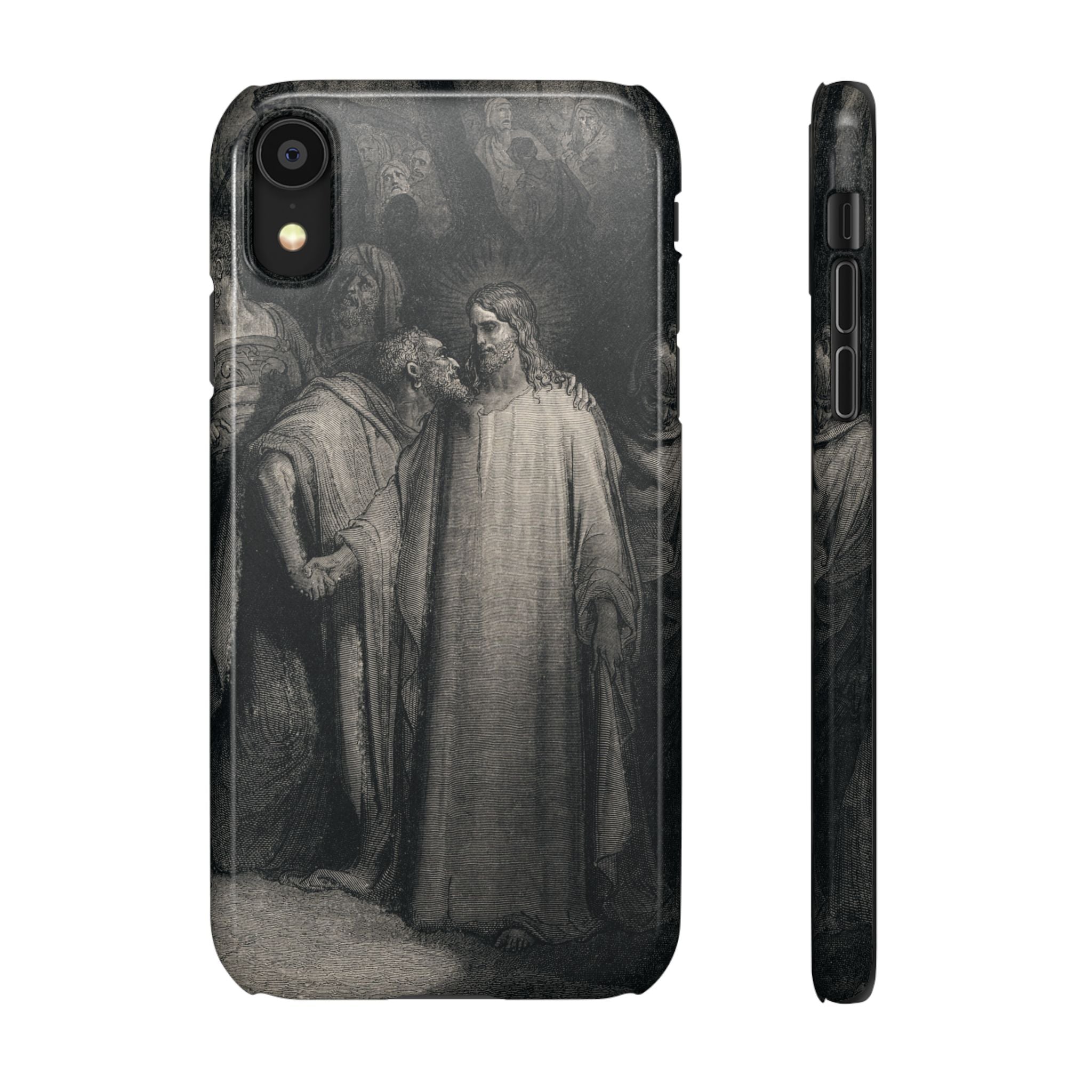 Plate CXLI “The Judas Kiss” by Gustave Doré - iPhone Slim Case