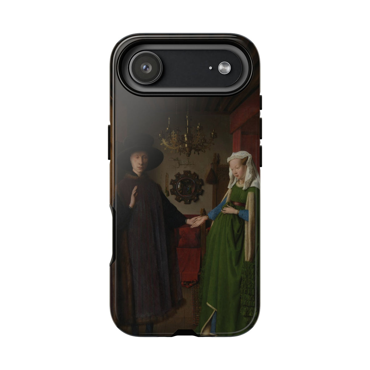 The Arnolfini Portrait by Jan van Eyck - iPhone Tough Case
