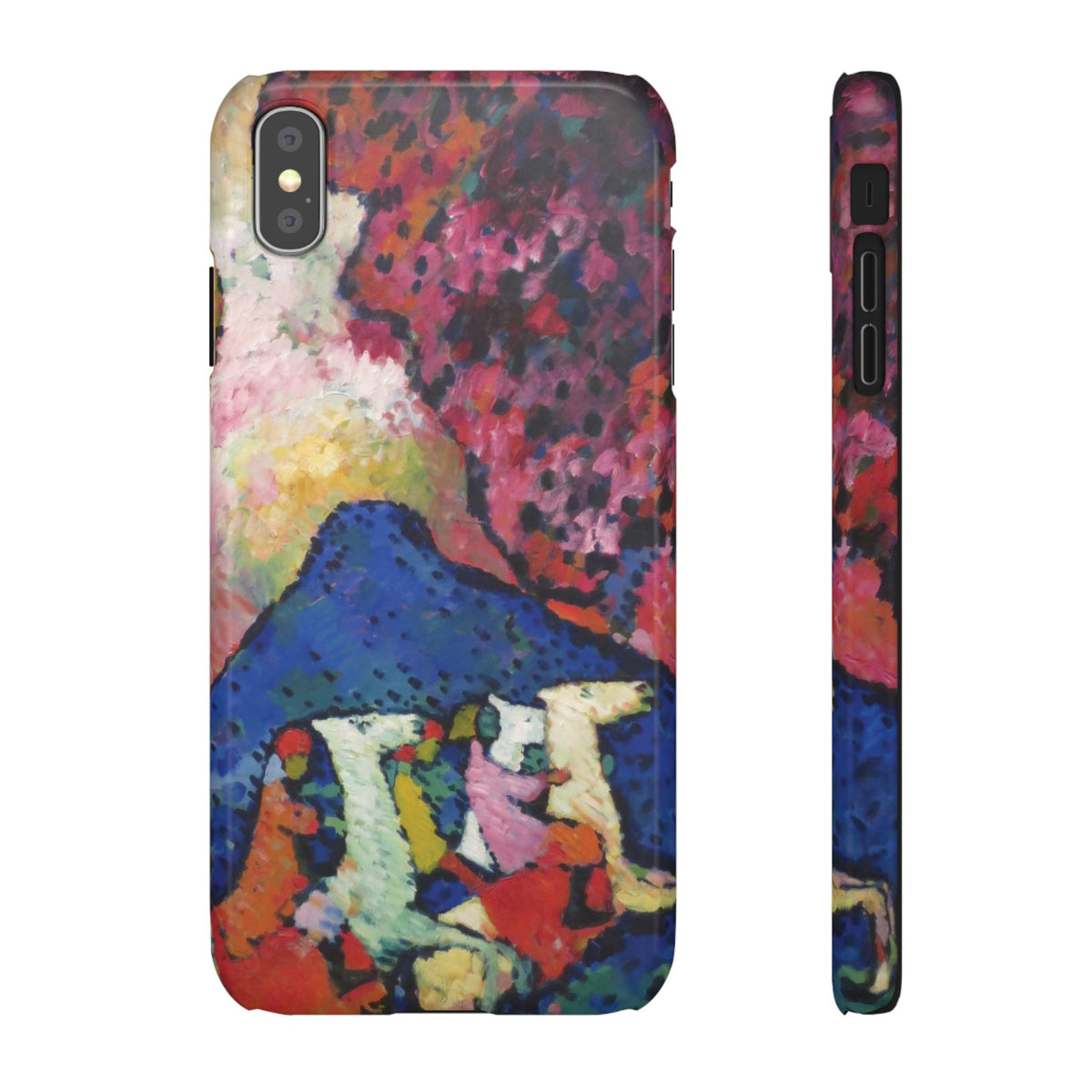 Blue Mountain by Vasily Kandinsky - iPhone Slim Case