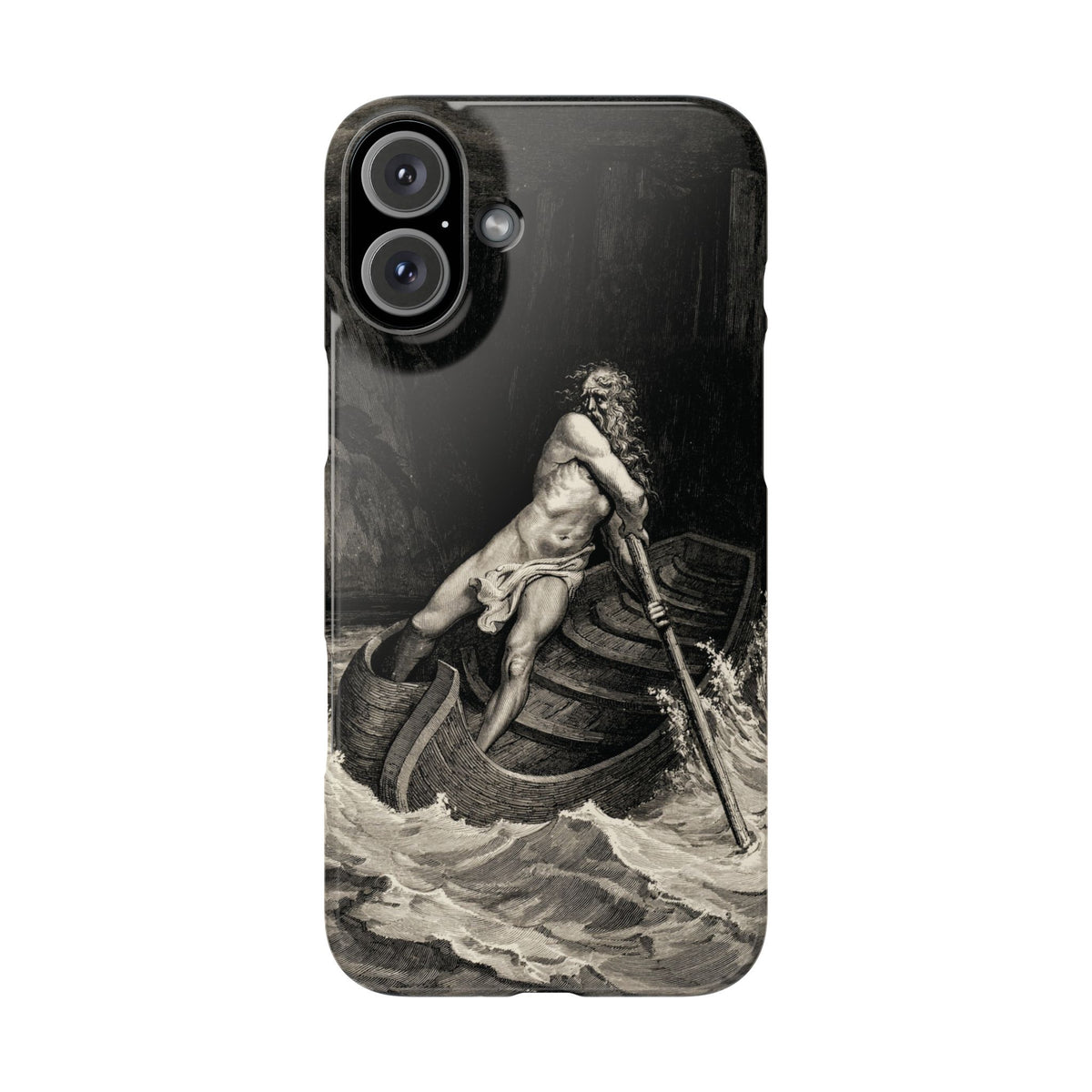 Canto III - Charon by Gustave Doré - iPhone Slim Case