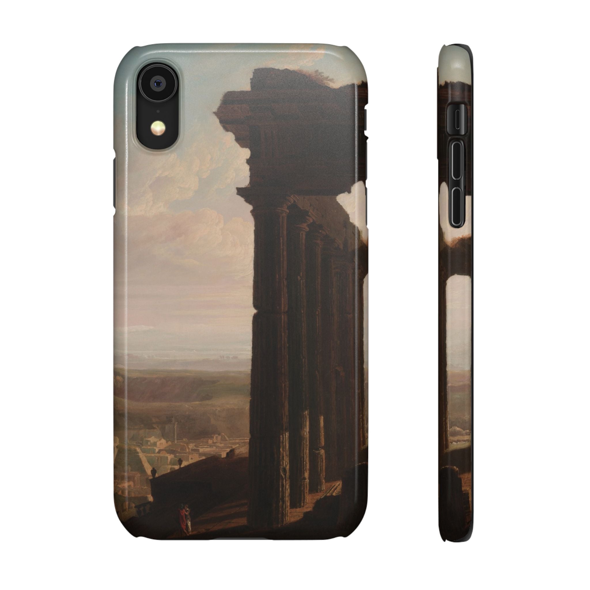 Ruins of an Ancient City by John Martin - iPhone Slim Case