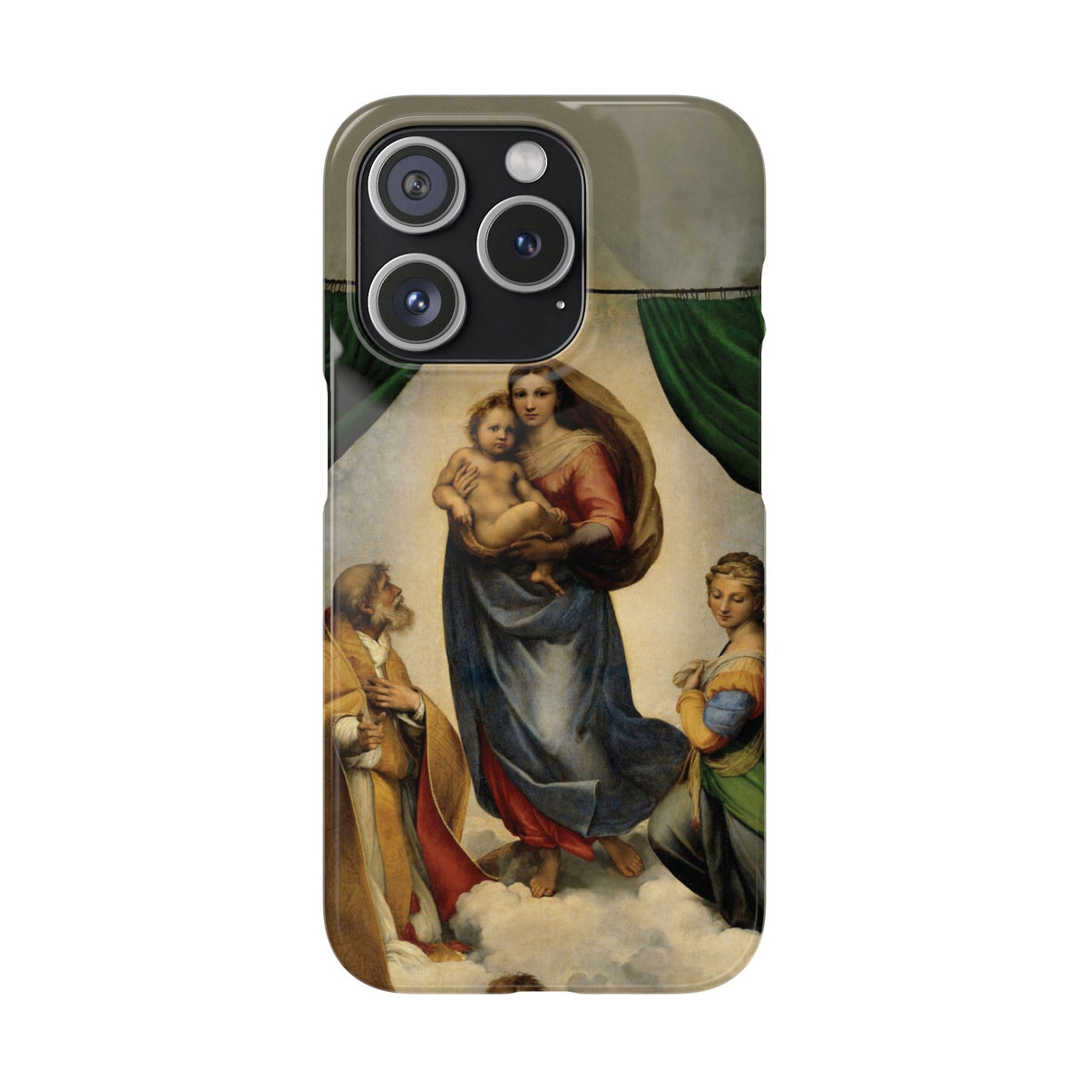 The Sistine Madonna by Raphael Sanzio - iPhone Slim Case