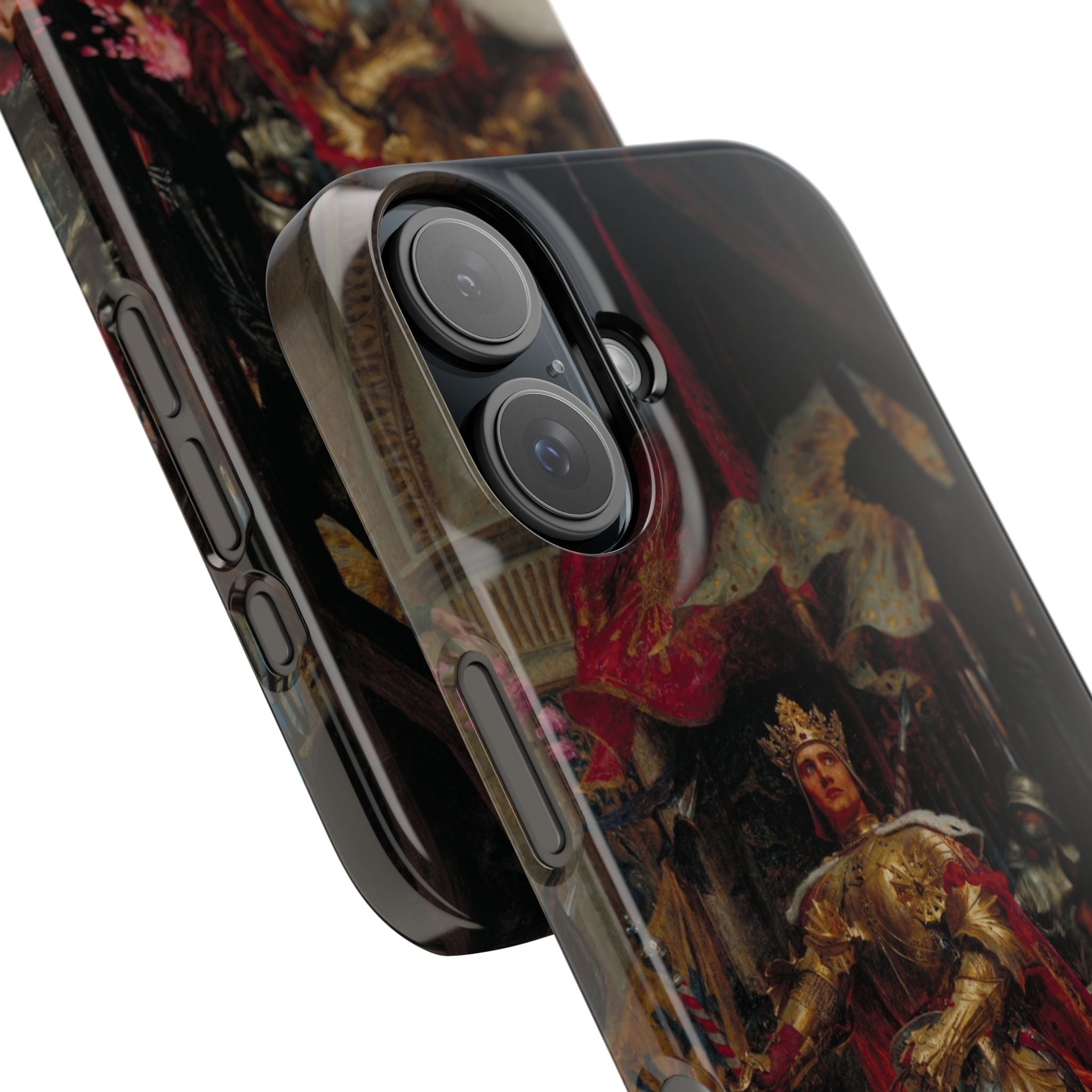 The Two Crowns di Frank Dicksee - Cover Sottile per iPhone