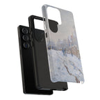 Snow Scene at Argenteuil di Claude Monet - Cover rinforzata Samsung