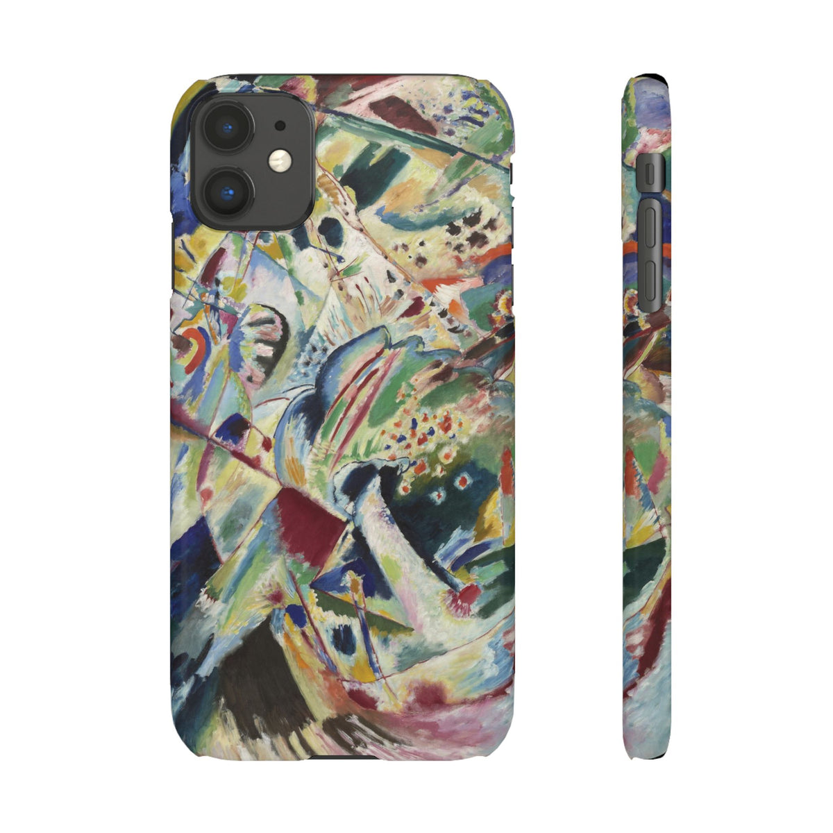 Panel for Edwin R. Campbell No. 4 by Vasily Kandinsky - iPhone Slim Case