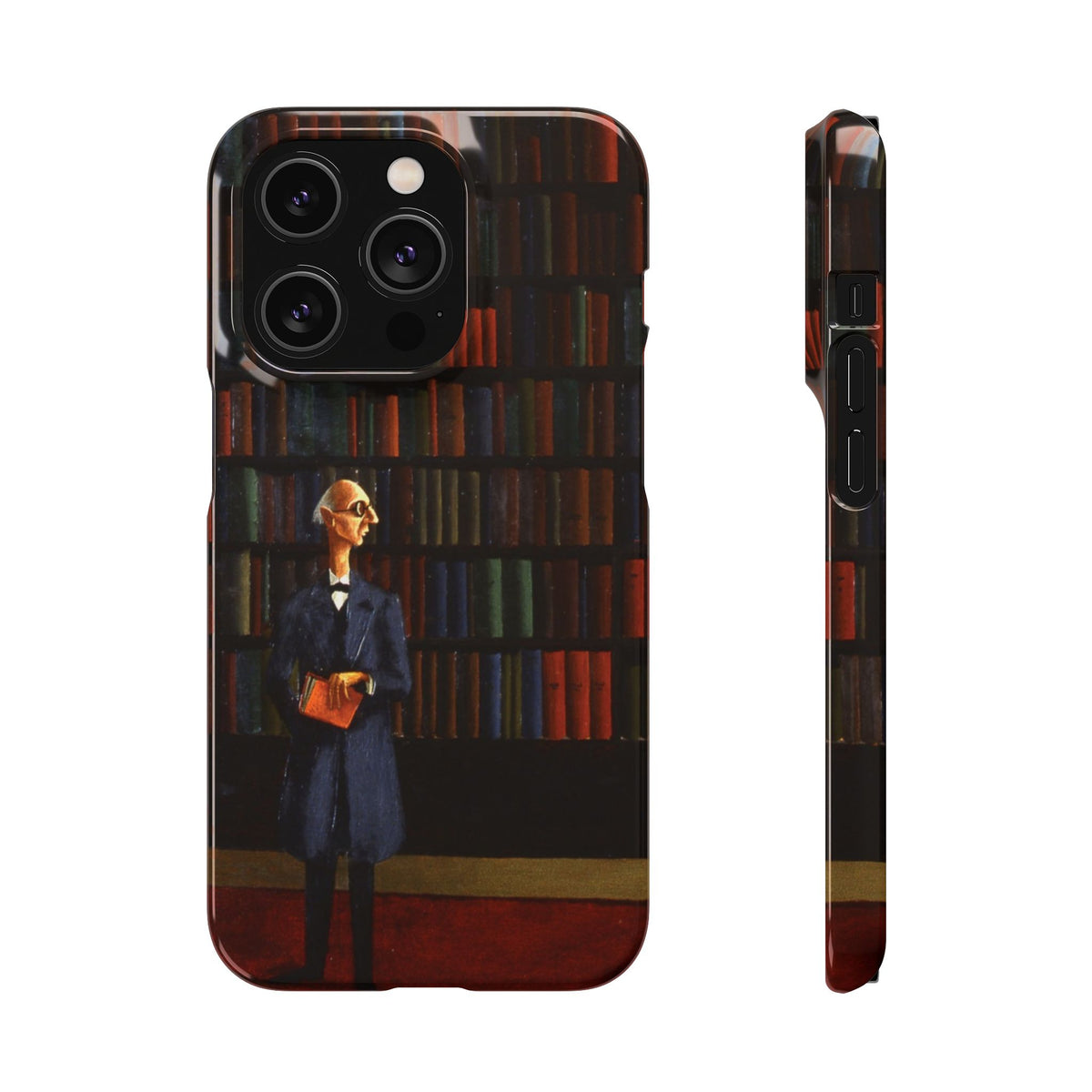 The Library by Franz Sedlacek - iPhone Slim Case