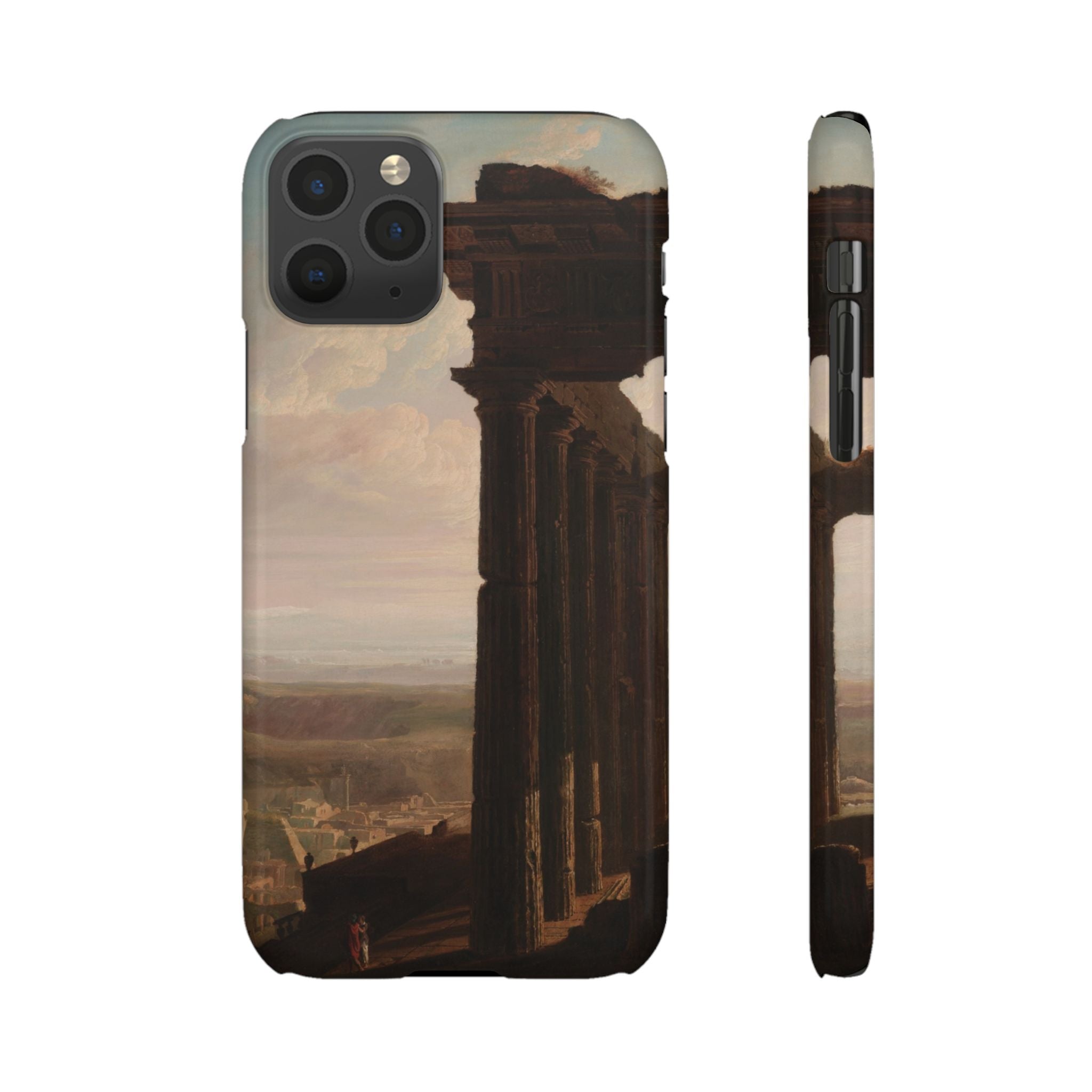 Ruins of an Ancient City by John Martin - iPhone Slim Case