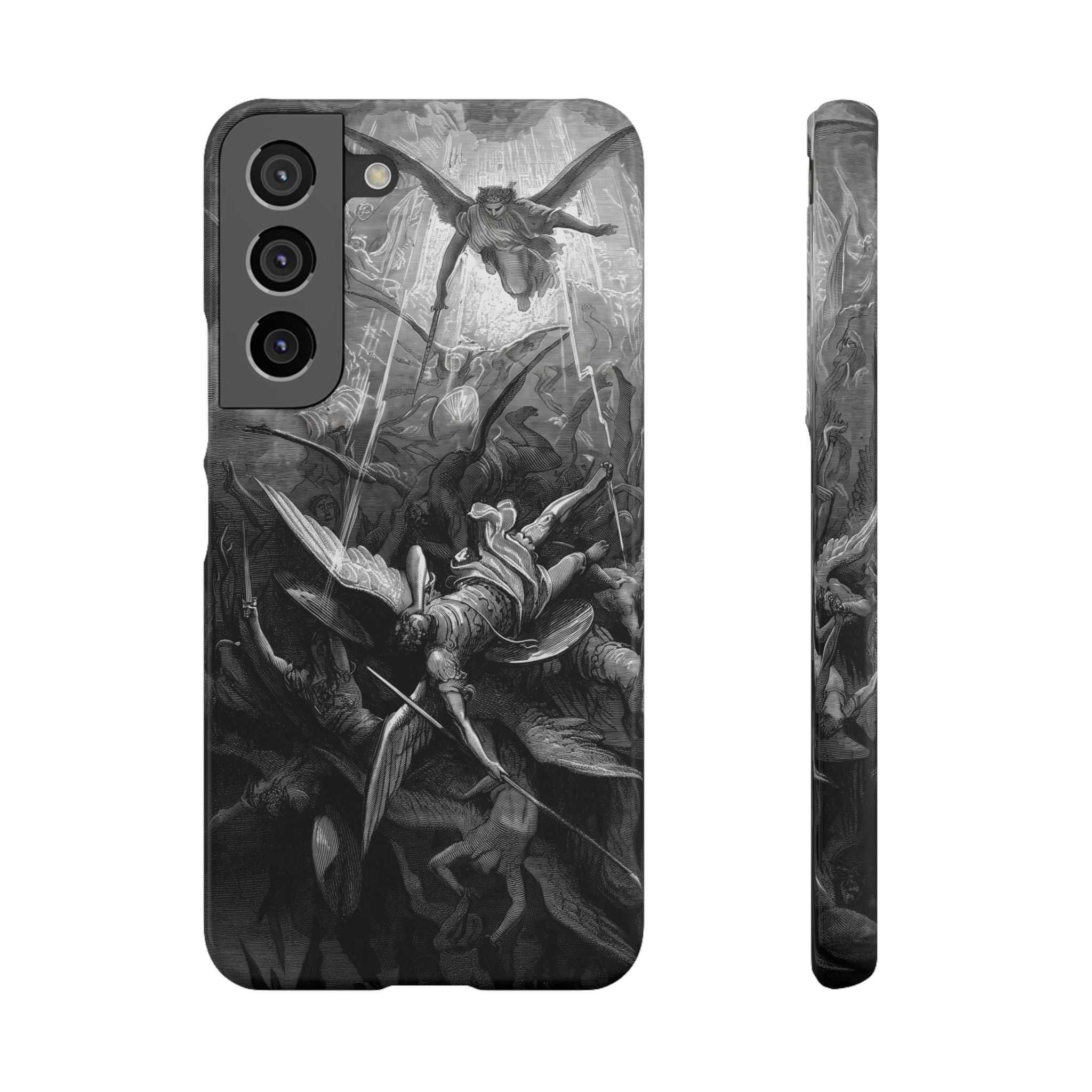 Paradise Lost |The Battle in Heaven by Gustave Doré - Samsung Slim Case